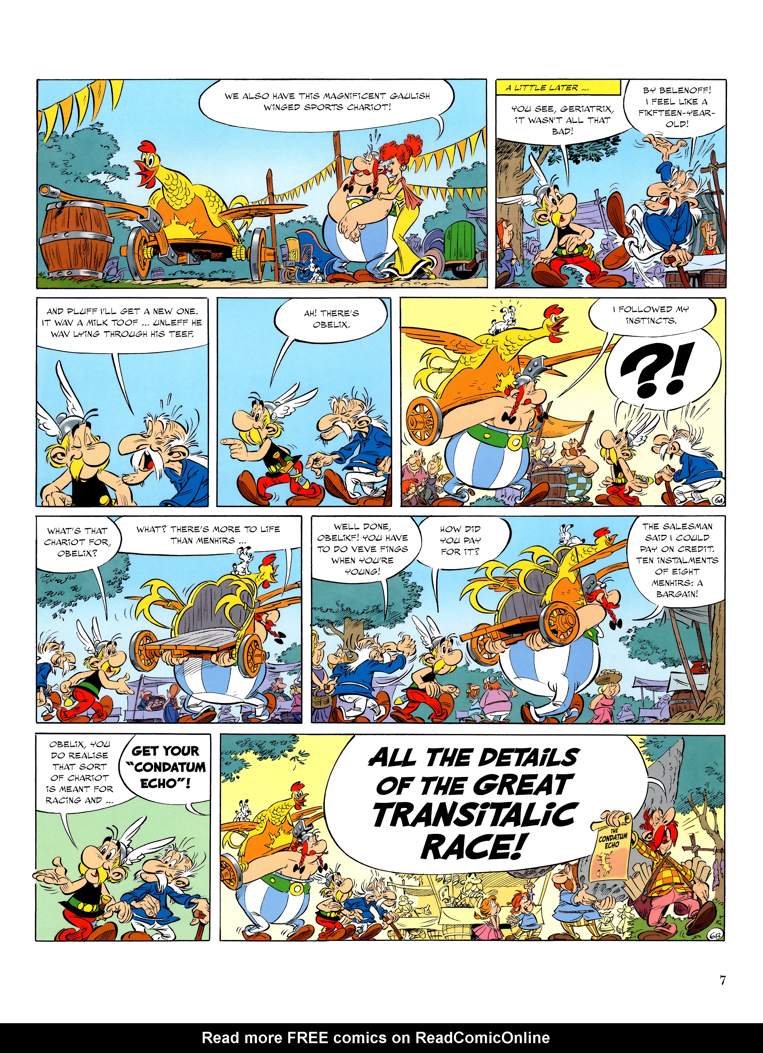 Read online Asterix comic -  Issue #37 - 8