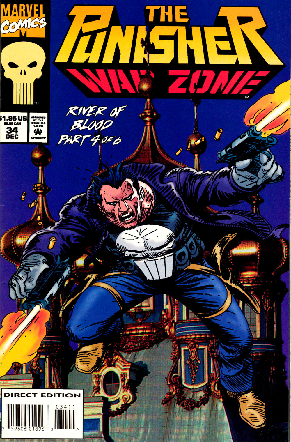 Read online The Punisher War Zone comic -  Issue #34 - 1