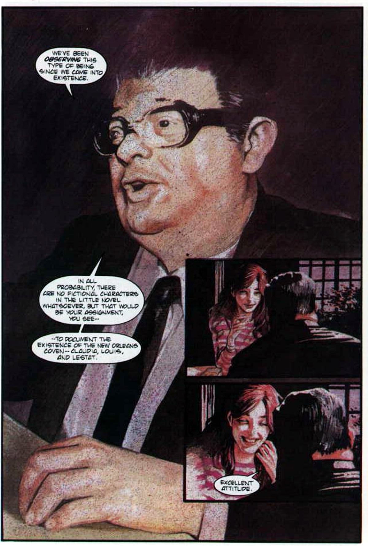 Read online Anne Rice's Queen of the Damned comic -  Issue #5 - 9