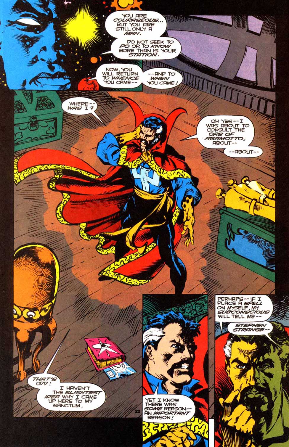 Read online Doctor Strange: Sorcerer Supreme comic -  Issue #54 - 17