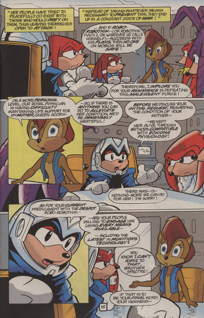 Read online Knuckles the Echidna comic -  Issue #29 - 21