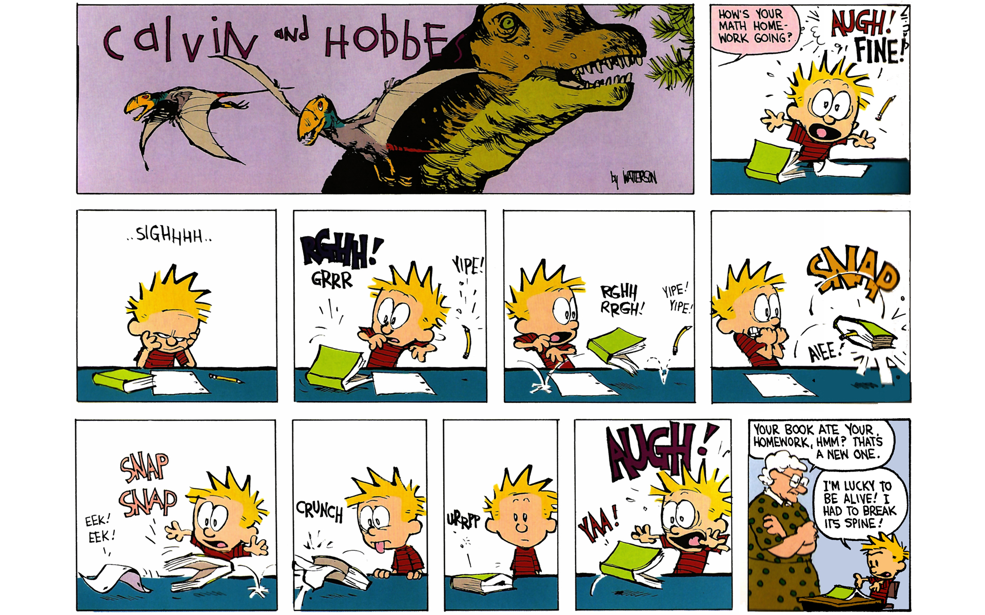 Read online Calvin and Hobbes comic -  Issue #7 - 71