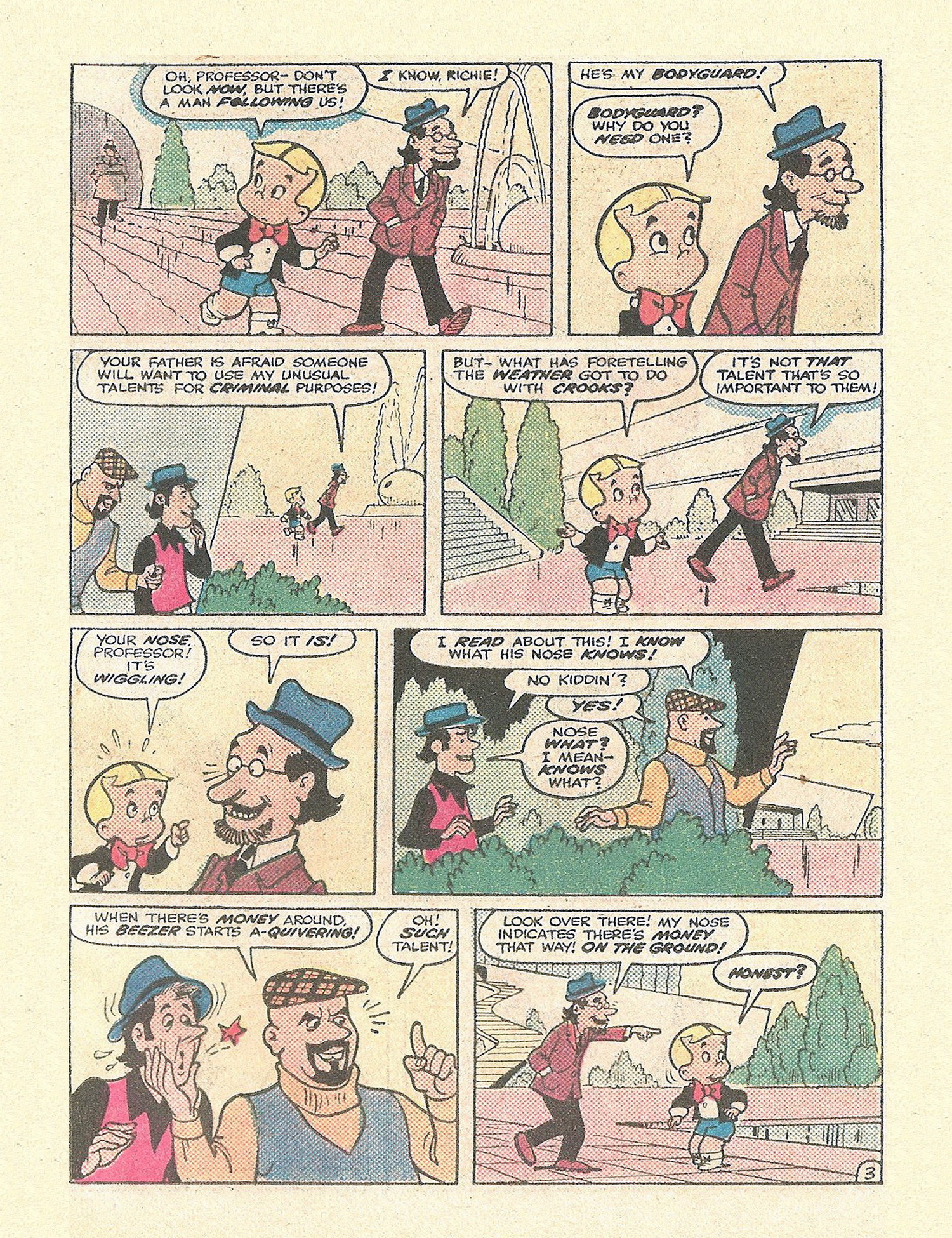 Read online Richie Rich Digest Stories comic -  Issue #13 - 45