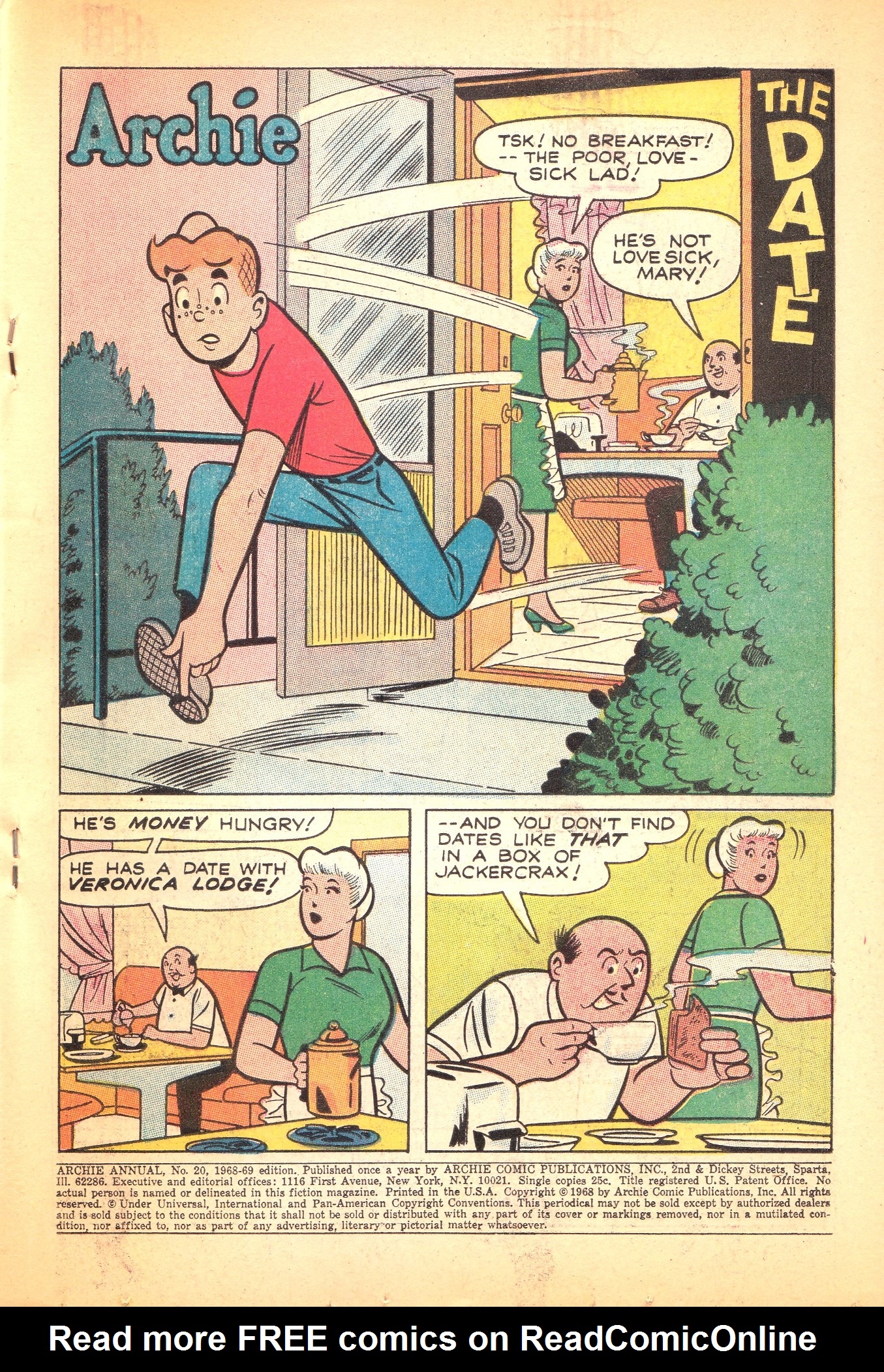 Read online Archie Annual comic -  Issue #20 - 3