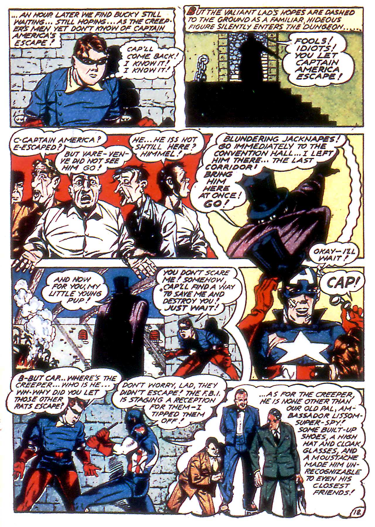 Read online Captain America Comics comic -  Issue #21 - 20