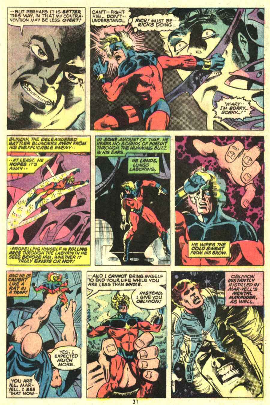 Read online Captain Marvel (1968) comic -  Issue #37 - 19