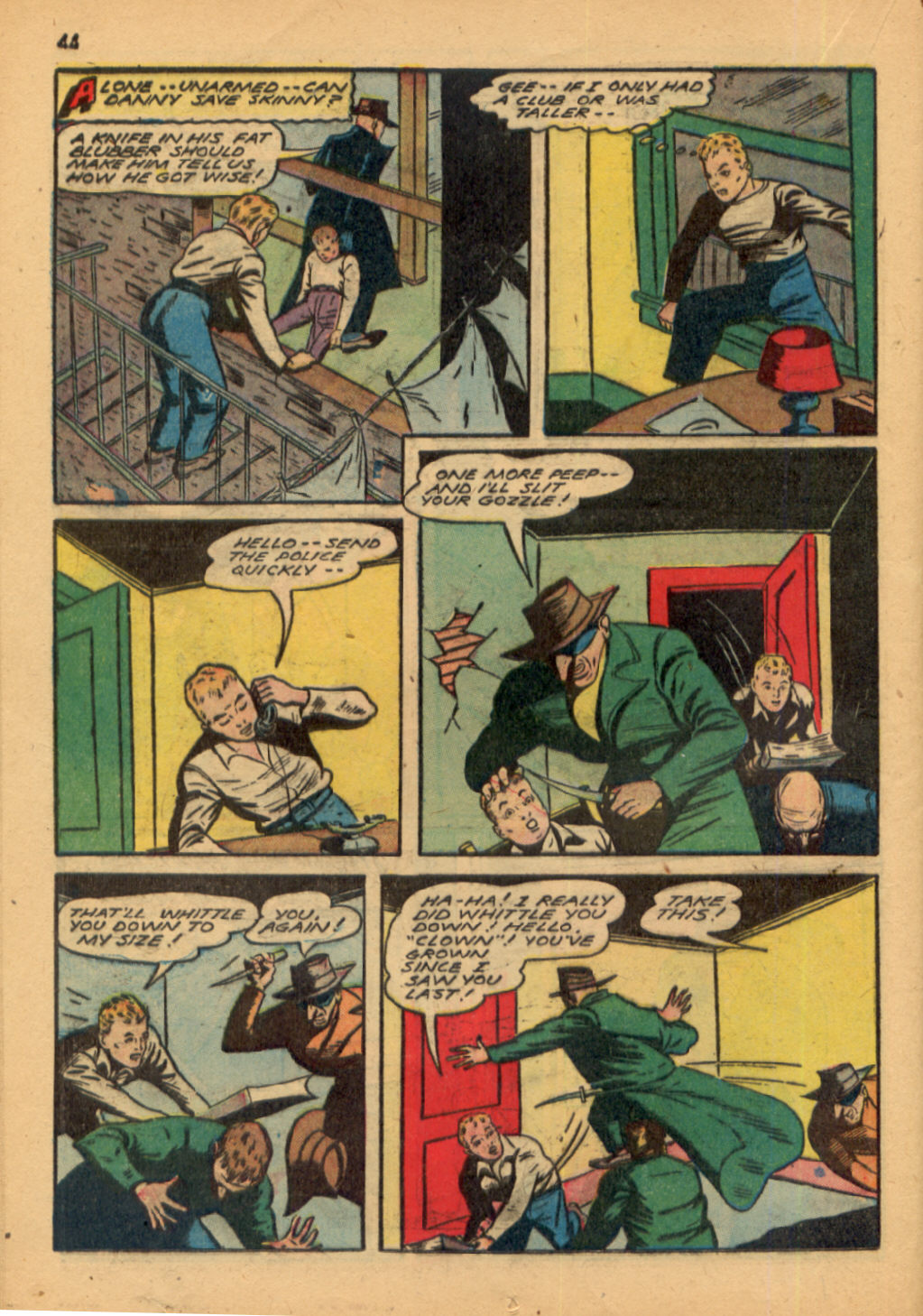 Read online Shadow Comics comic -  Issue #31 - 44