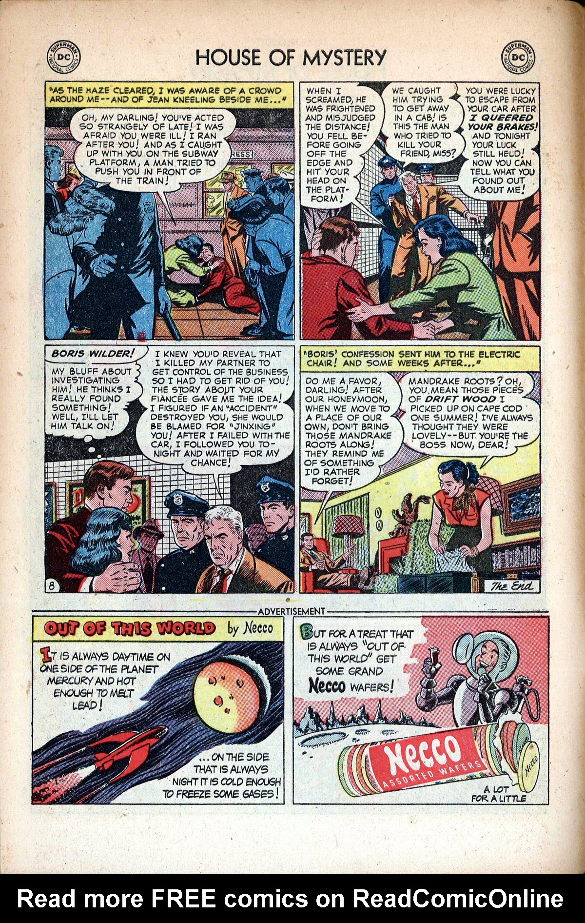 Read online House of Mystery (1951) comic -  Issue #1 - 11