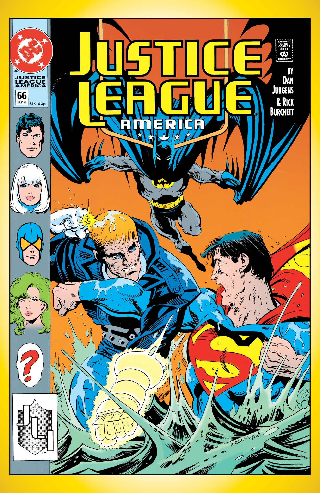 Read online Superman & The Justice League America comic -  Issue #1 - 161