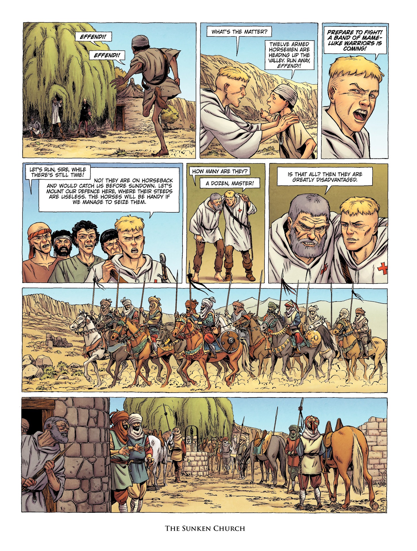 Read online The Last Templar comic -  Issue #2 - 56