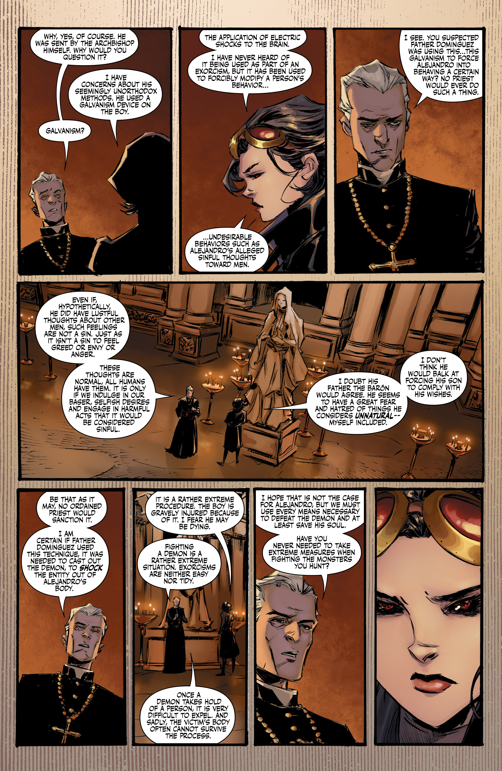 Read online Lady Mechanika: Sangre comic -  Issue #2 - 12