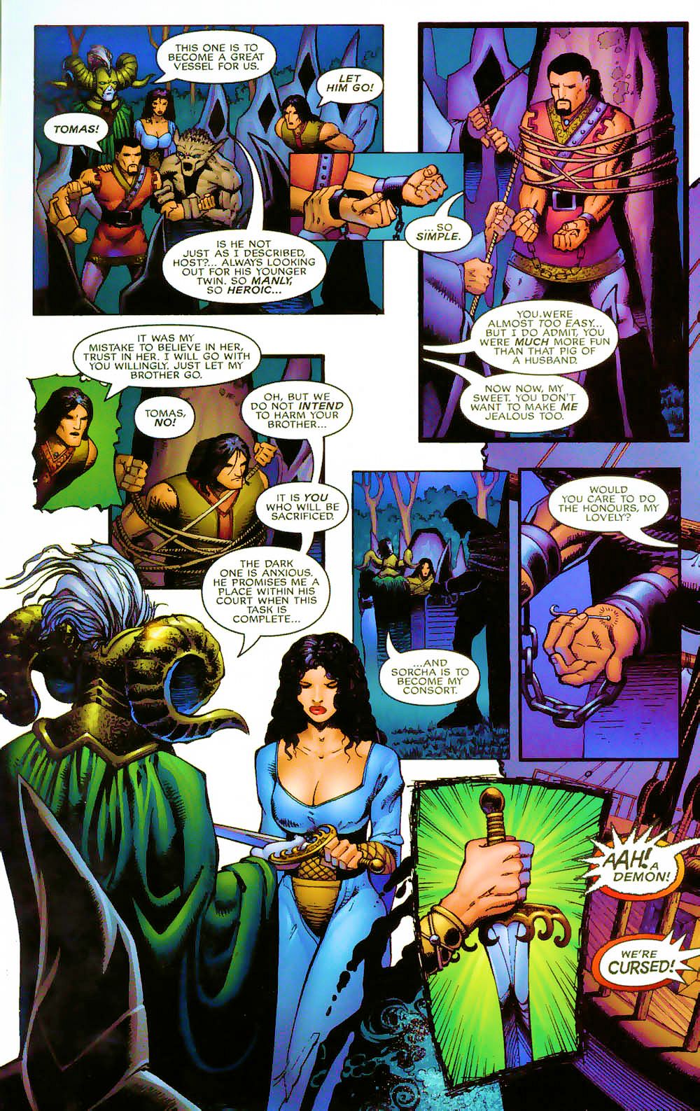 Read online More Than Mortal:  Truths & Legends comic -  Issue #1 - 22