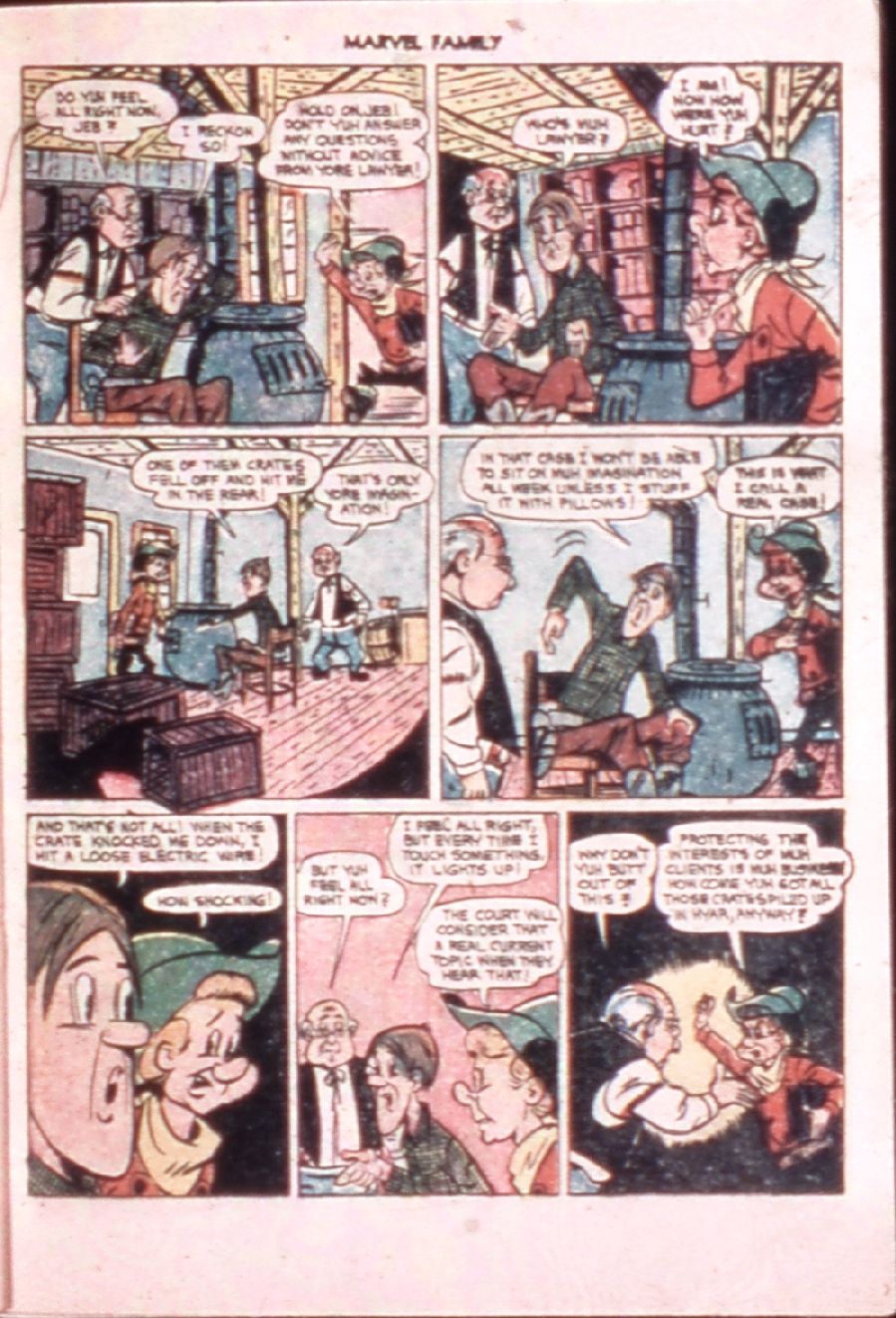 Read online The Marvel Family comic -  Issue #78 - 25