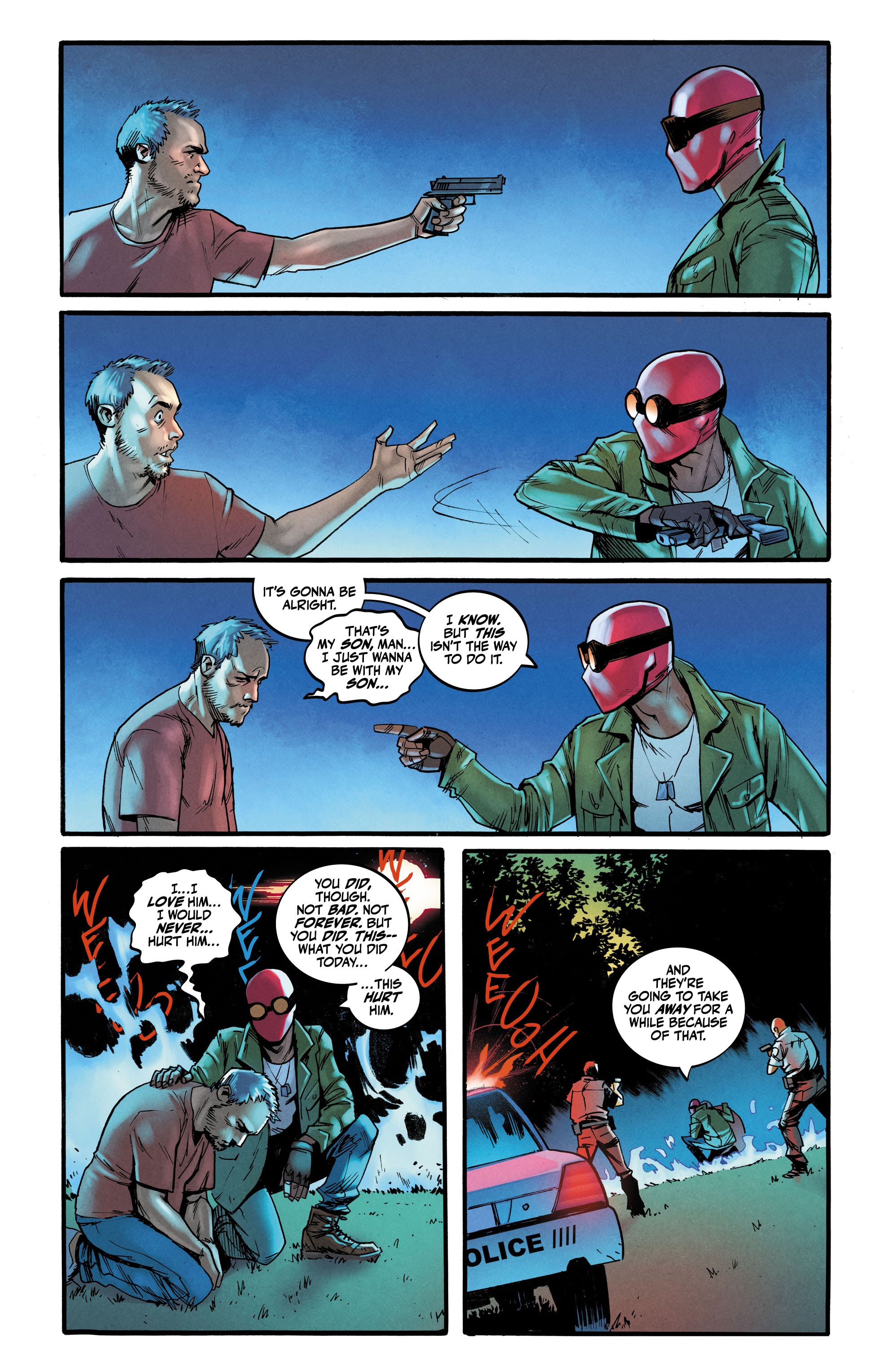 Read online The Blue Flame comic -  Issue #6 - 8