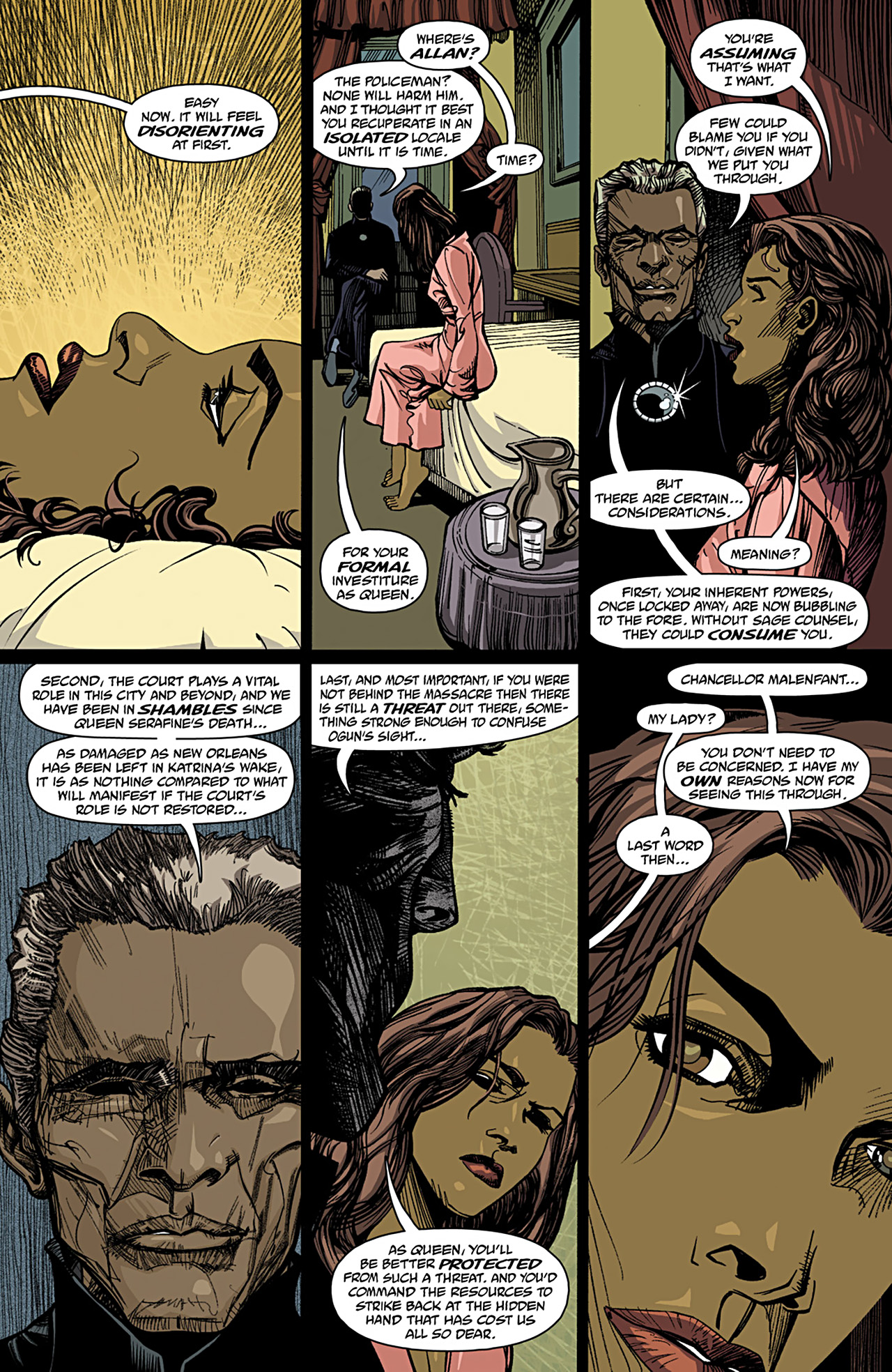 Read online Dominique Laveau: Voodoo Child comic -  Issue #5 - 9