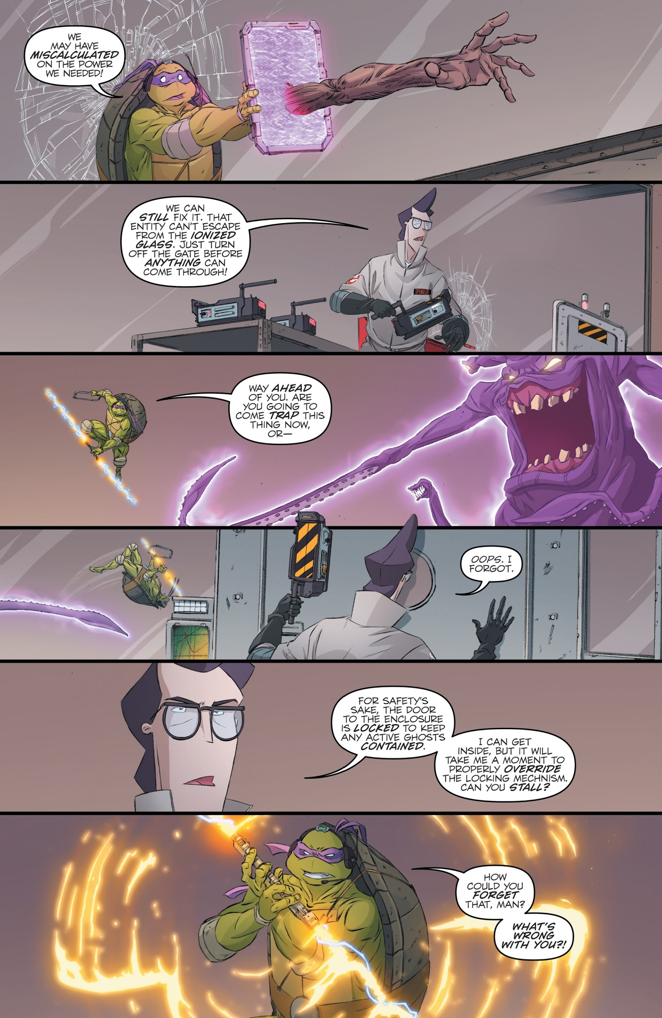 Read online Teenage Mutant Ninja Turtles/Ghostbusters 2 comic -  Issue #3 - 17