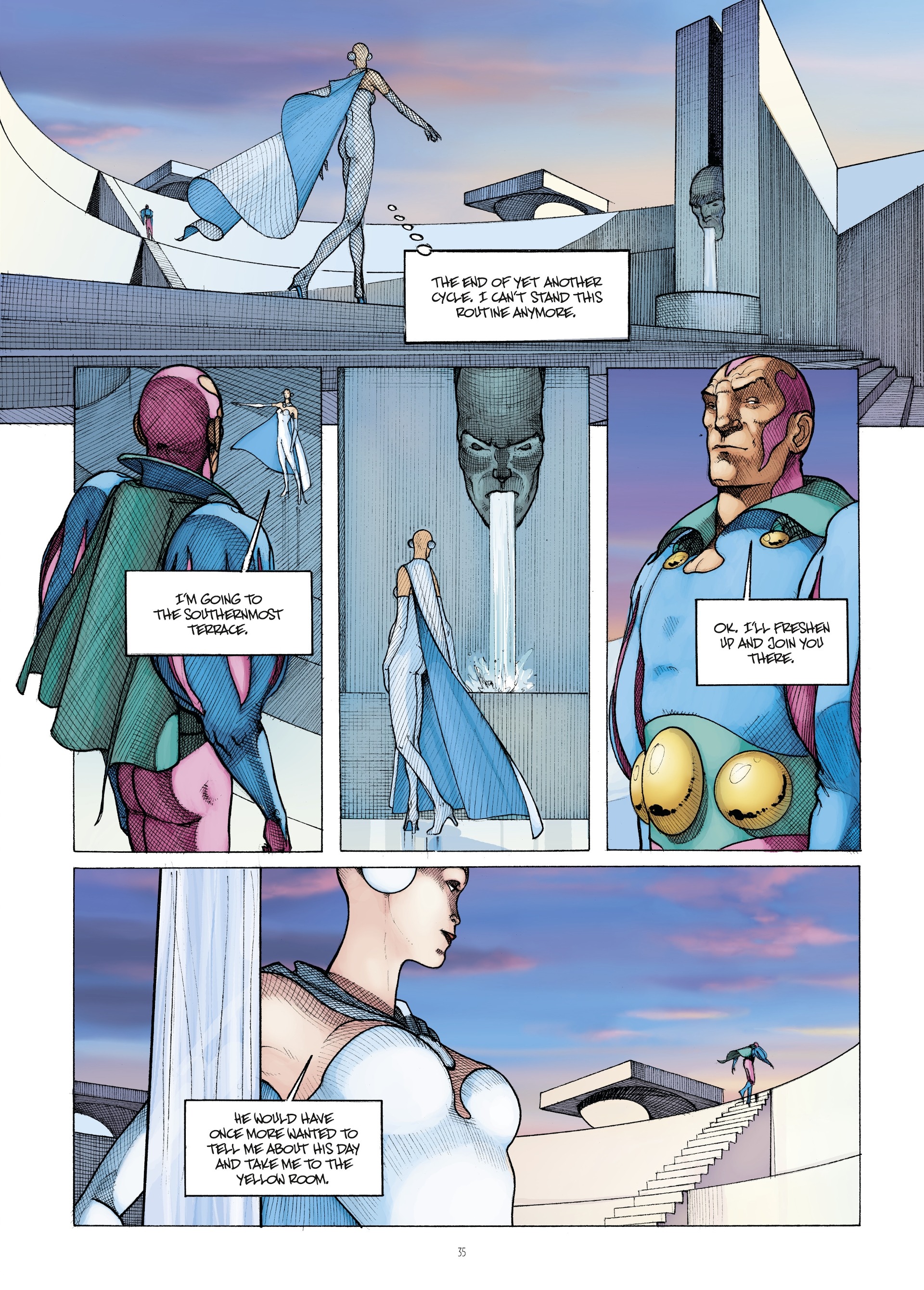 Read online Of Gods and Men comic -  Issue #1 - 35