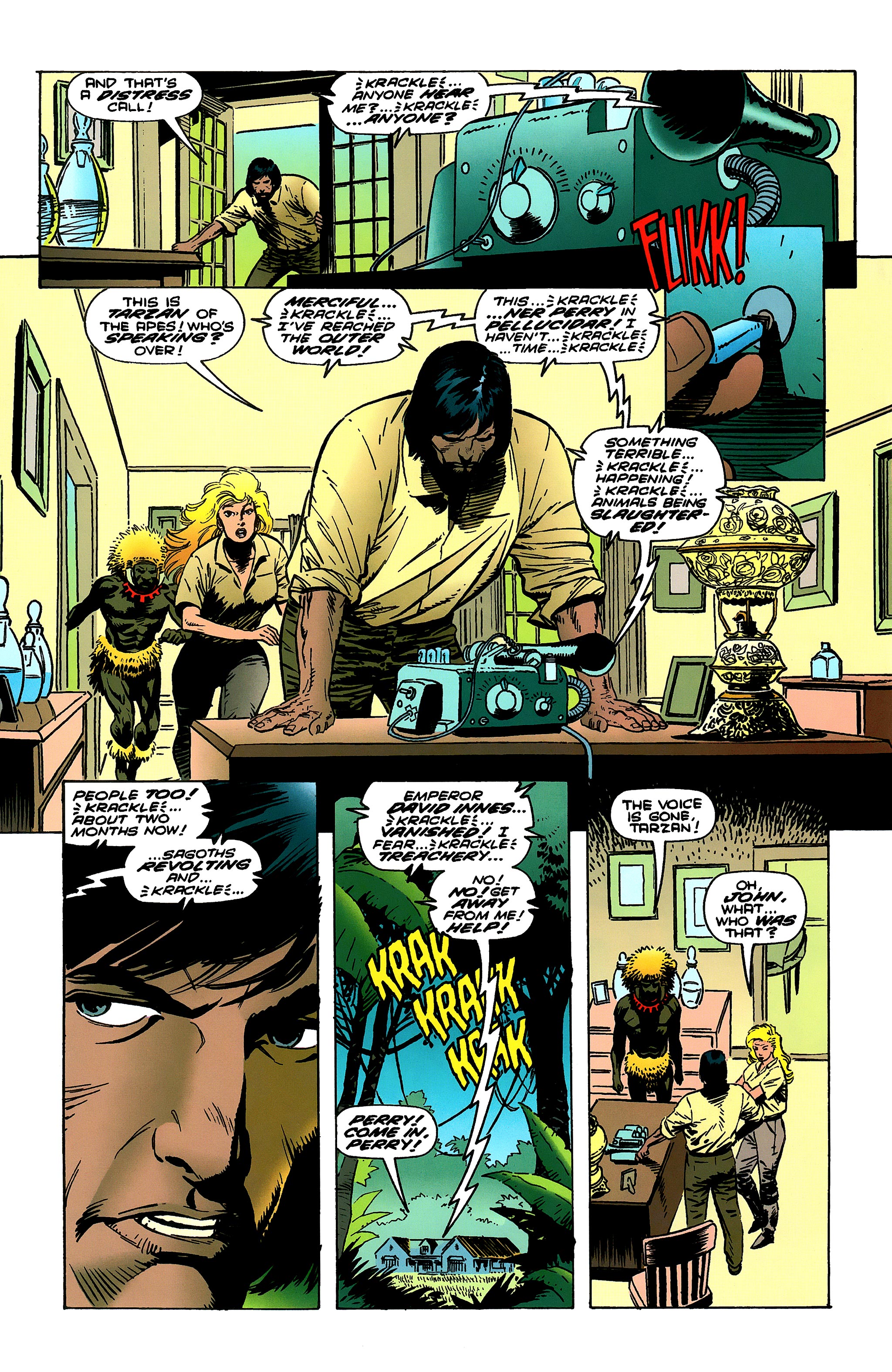 Read online Tarzan vs. Predator at the Earth's Core comic -  Issue #1 - 6