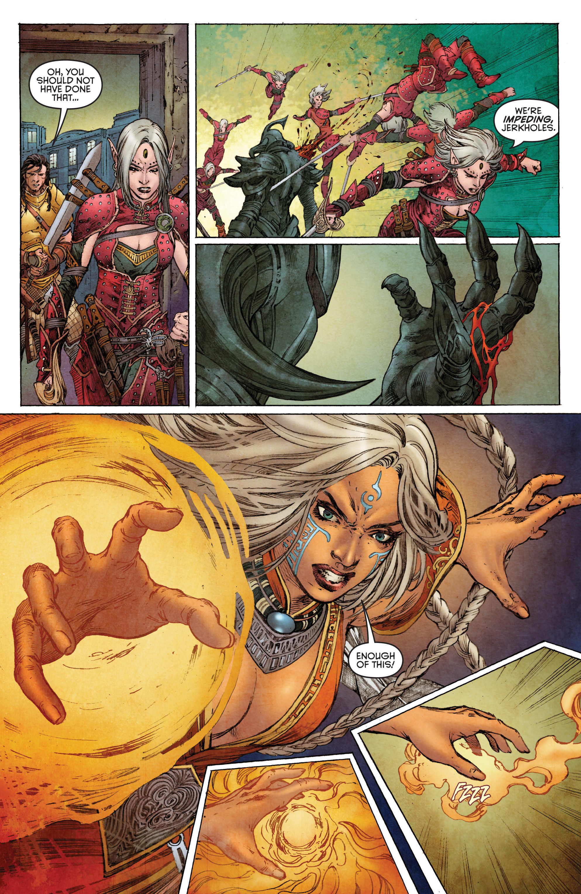 Read online Pathfinder: Runescars comic -  Issue #1 - 8