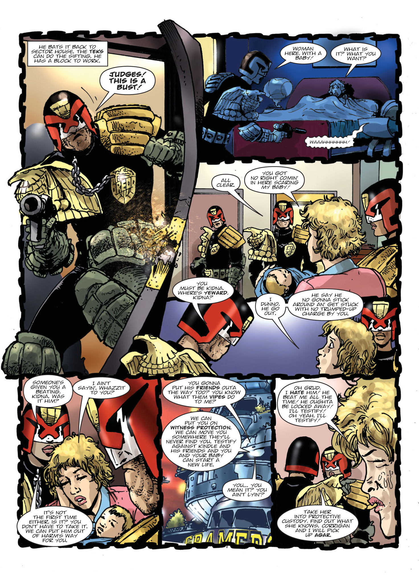 Read online Judge Dredd Megazine (Vol. 5) comic -  Issue #396 - 100