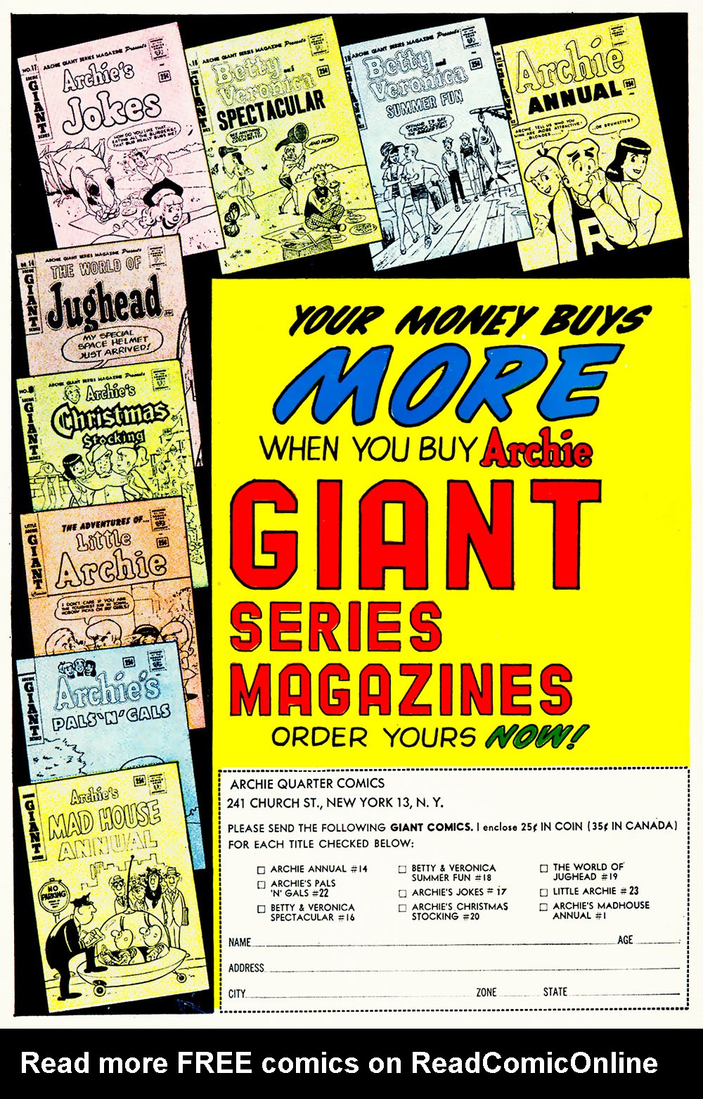 Read online Archie's Madhouse comic -  Issue #24 - 33
