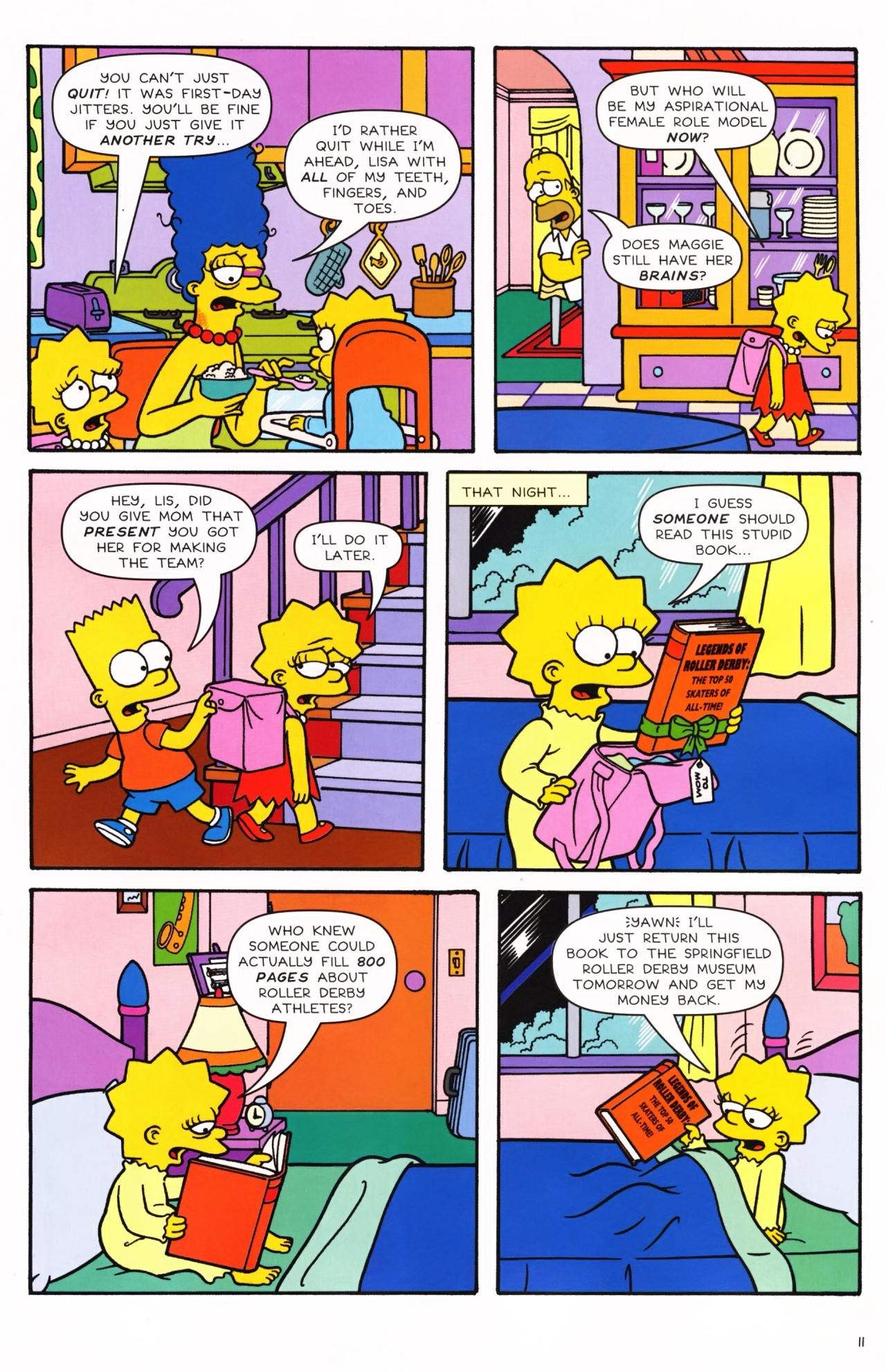 Read online Simpsons Comics comic -  Issue #146 - 11