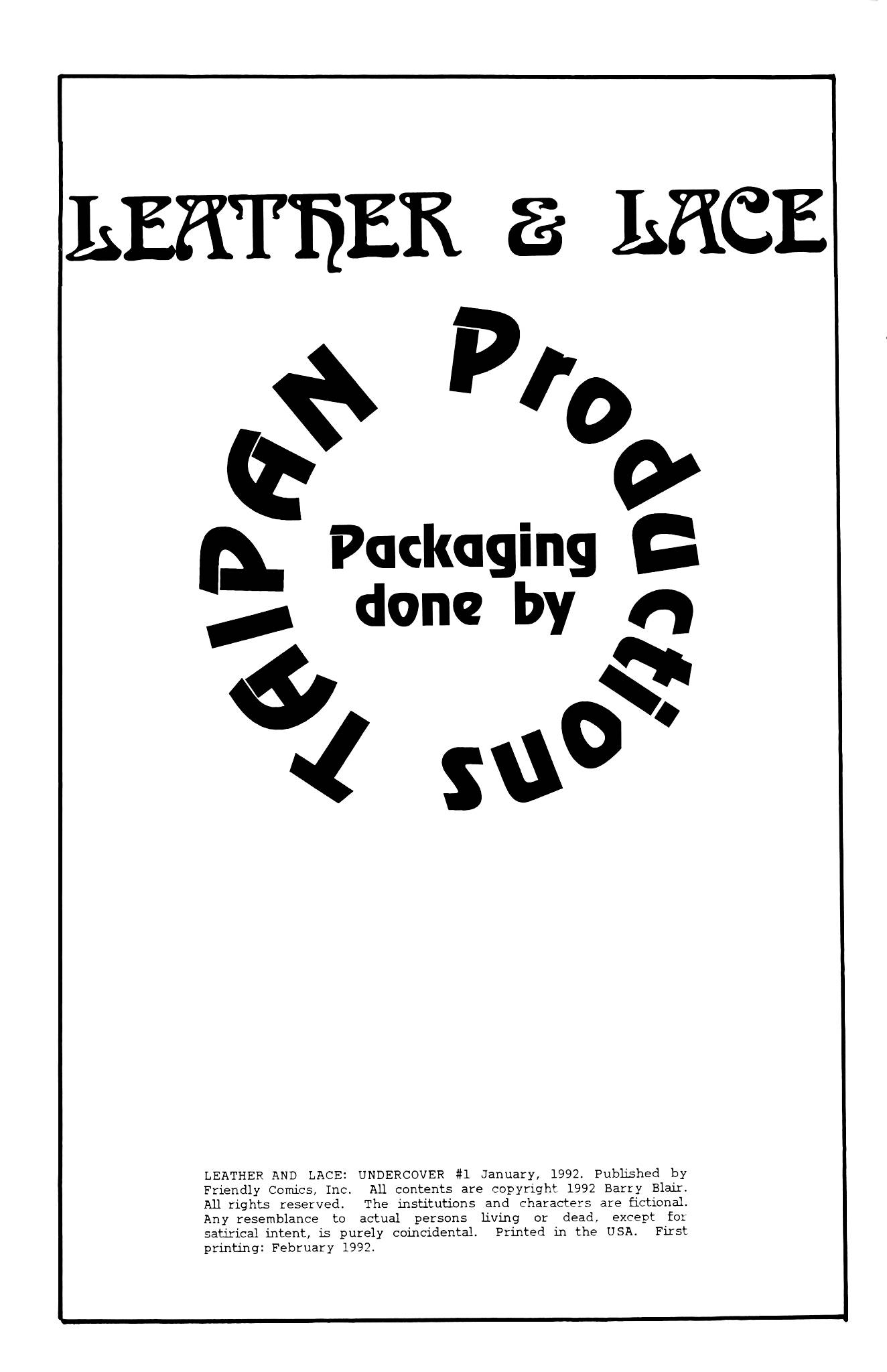 Read online Leather & Lace (1992) comic -  Issue # Full - 2