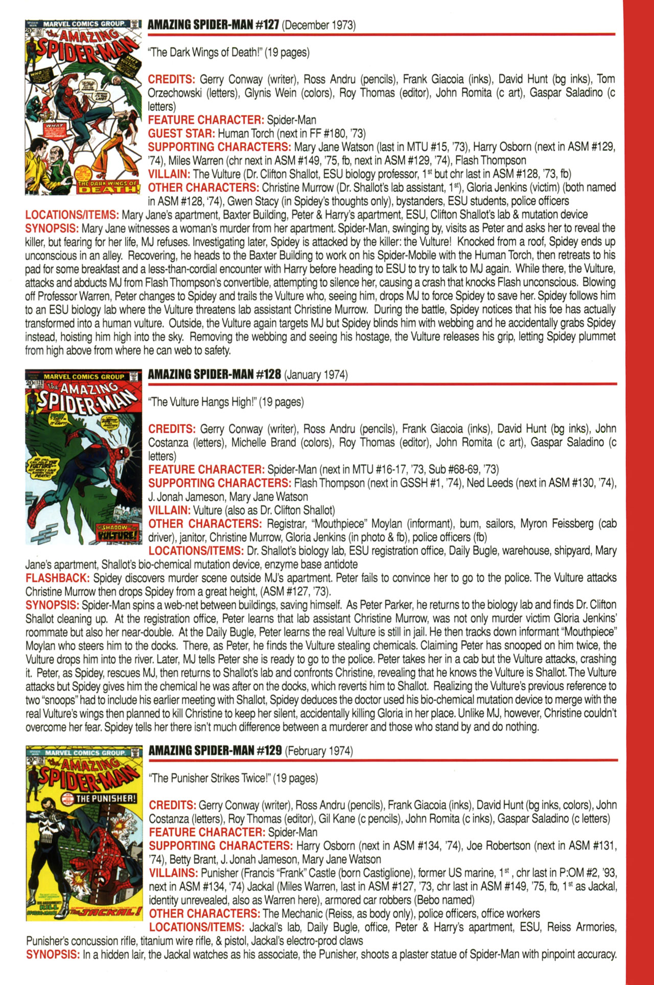Read online Official Index to the Marvel Universe comic -  Issue #3 - 13
