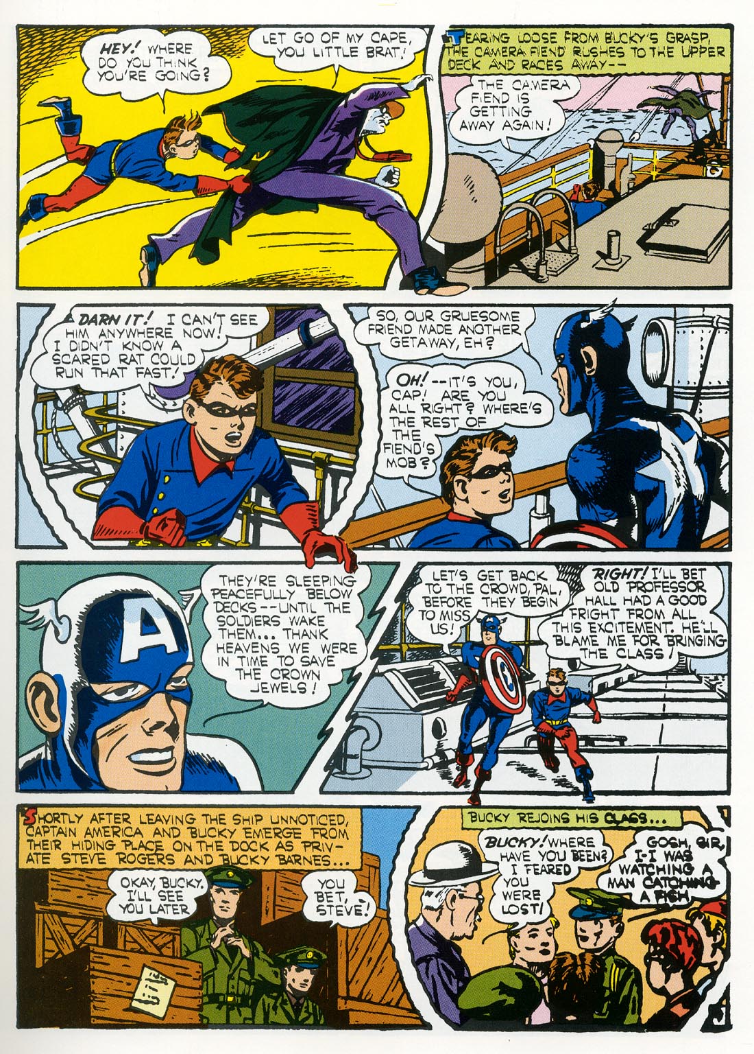 Captain America Comics 6 Page 9
