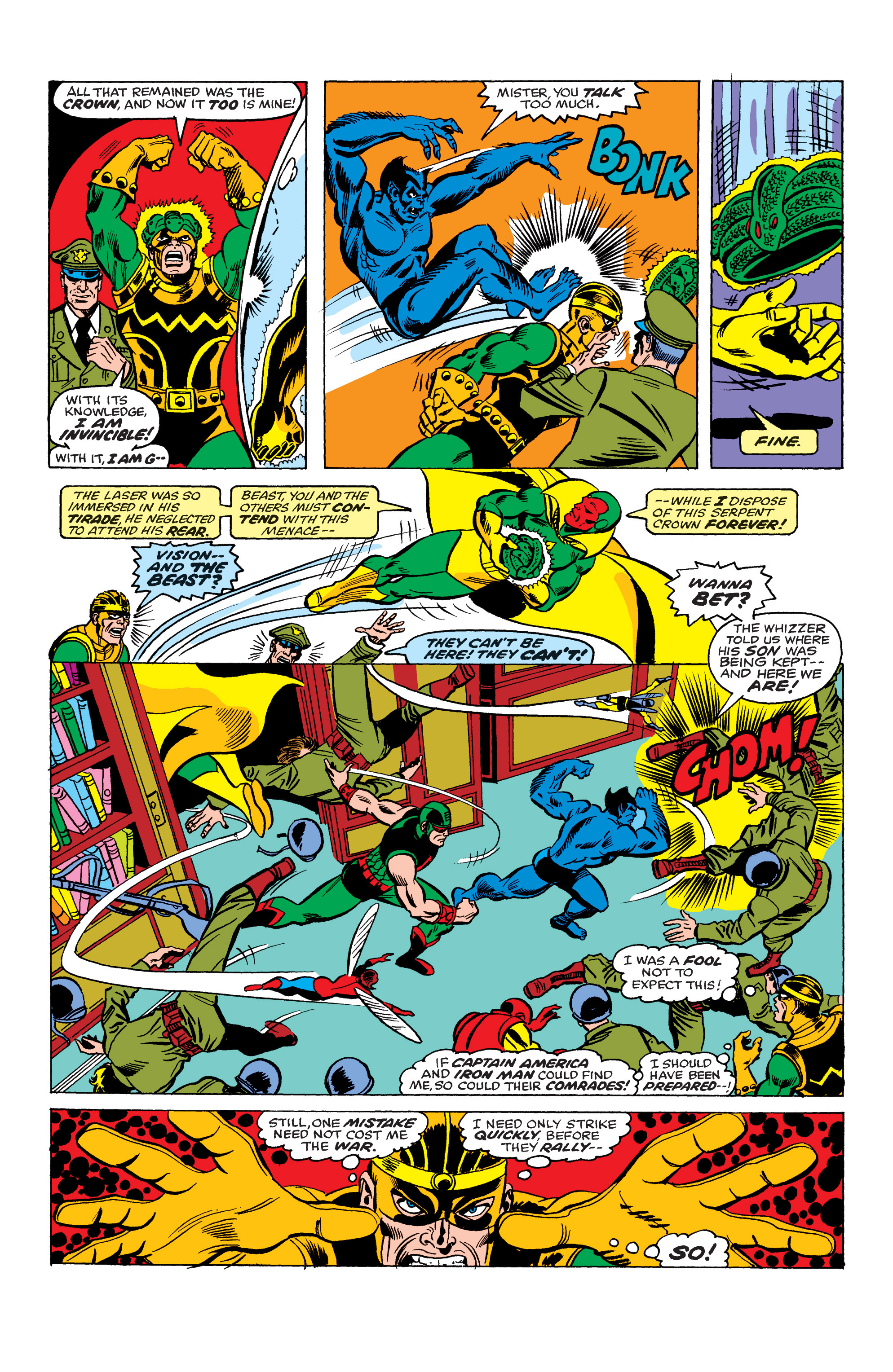 Read online Marvel Masterworks: The Avengers comic -  Issue # TPB 16 (Part 1) - 100