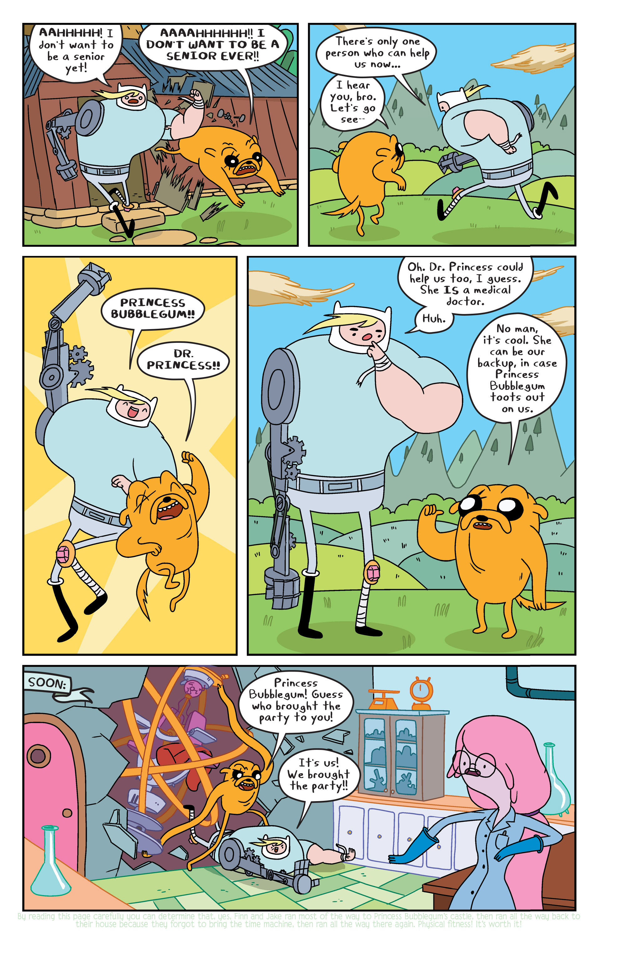 Read online Adventure Time comic -  Issue #9 - 14