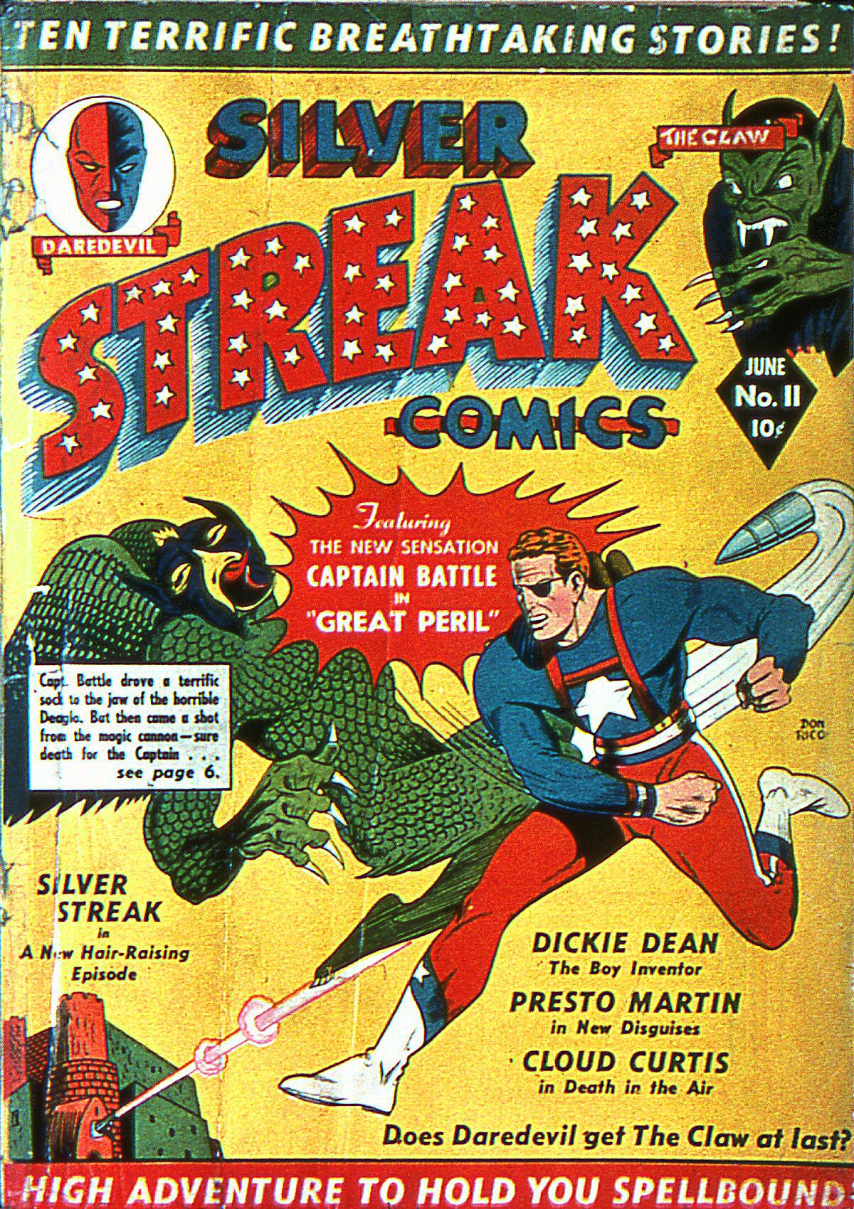 Read online Silver Streak Comics comic -  Issue #11 - 1