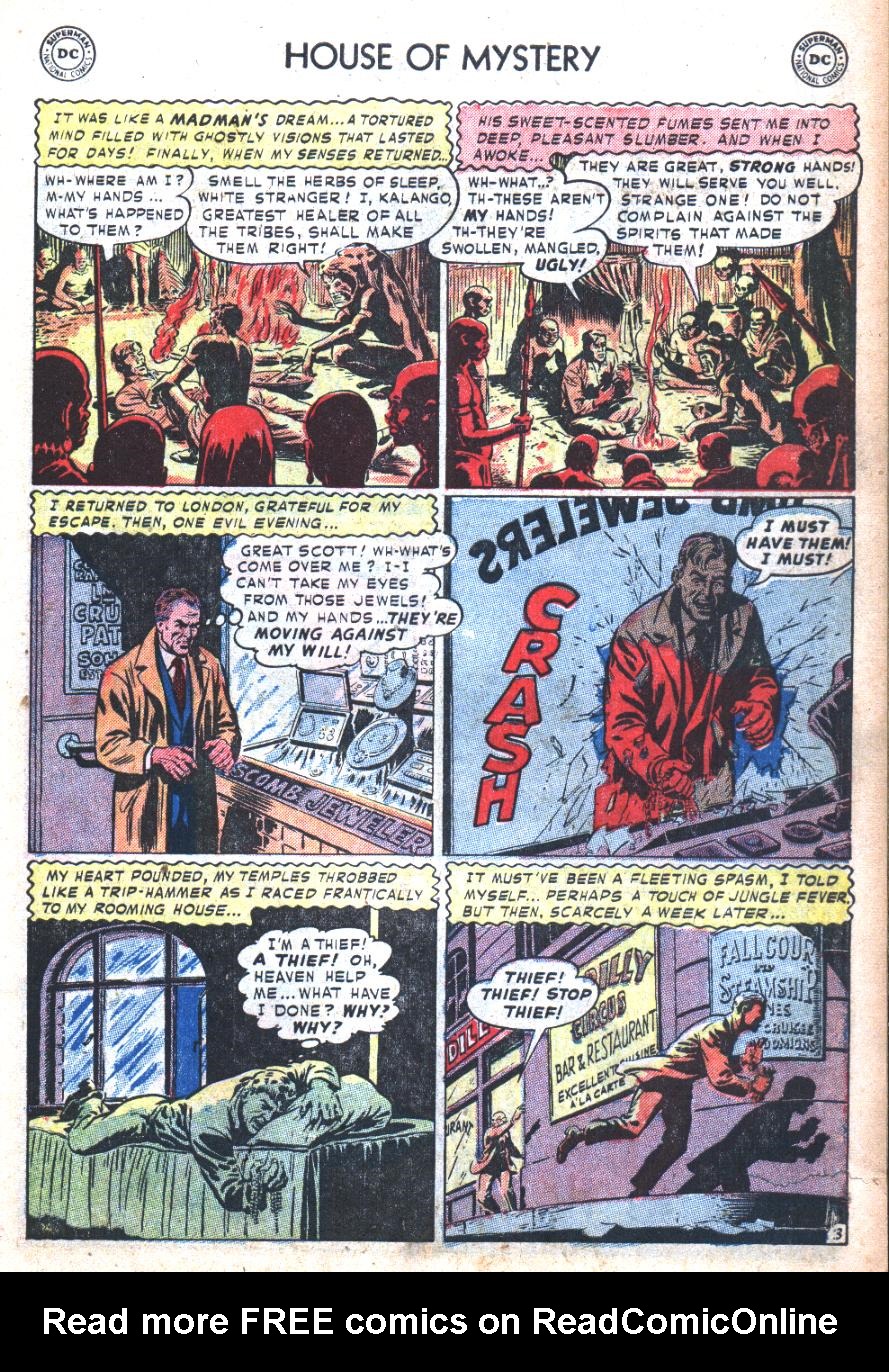 Read online House of Mystery (1951) comic -  Issue #5 - 5