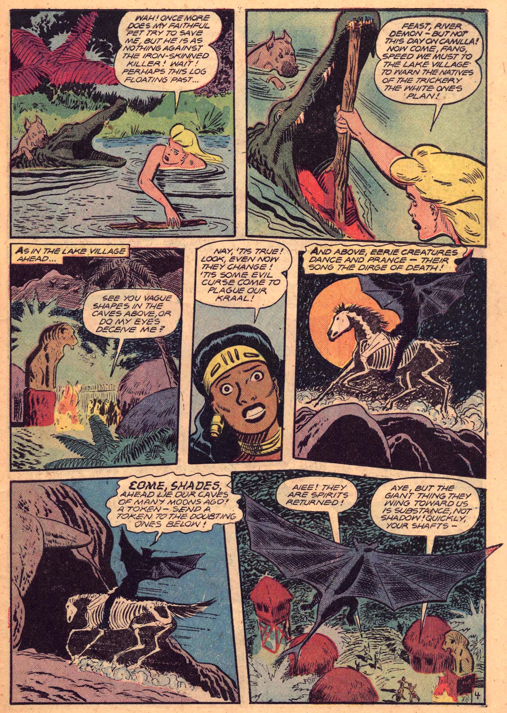 Read online Jungle Comics comic -  Issue #99 - 45