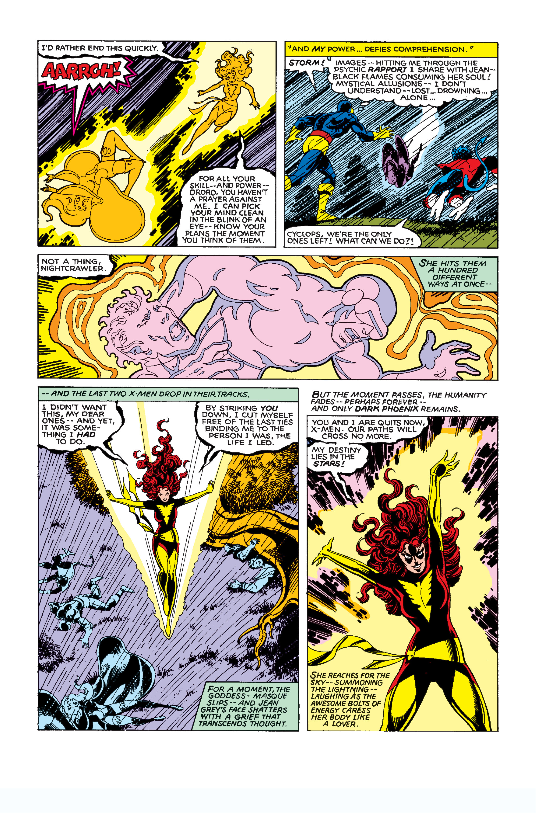 Read online X-Men: The Dark Phoenix Saga comic -  Issue # TPB - 116