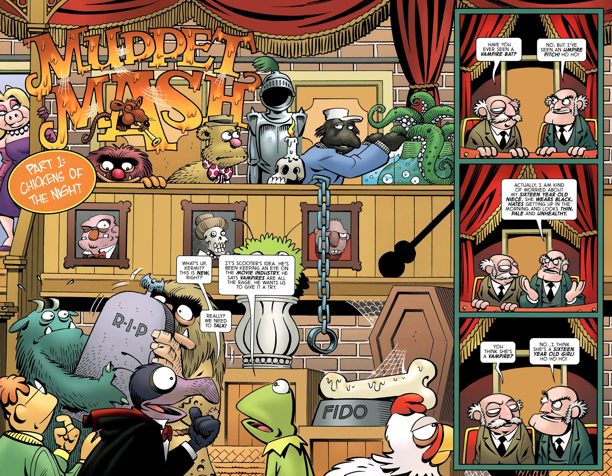 Read online The Muppet Show: The Comic Book comic -  Issue #8 - 5