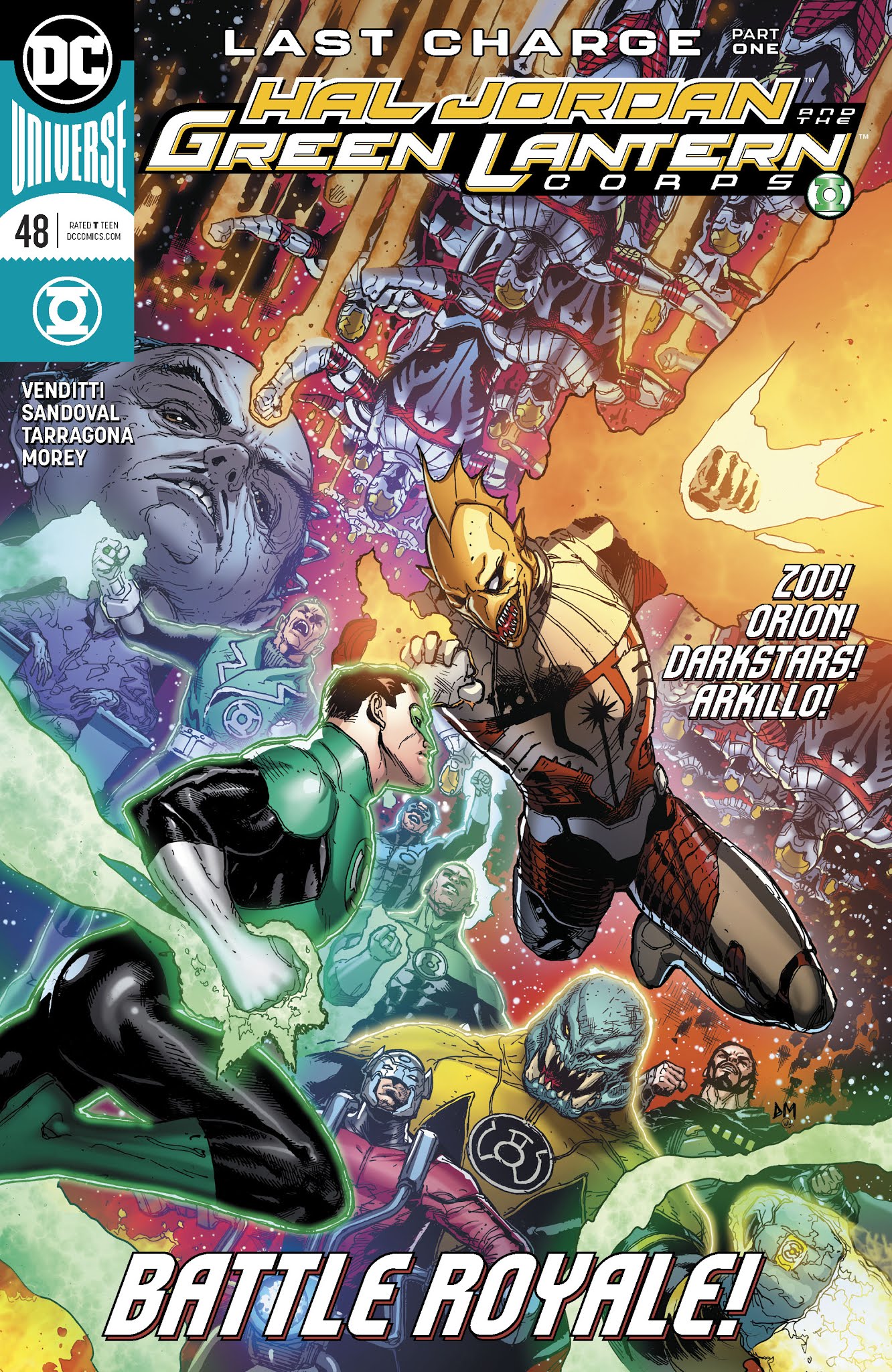 Read online Hal Jordan And The Green Lantern Corps comic -  Issue #48 - 1