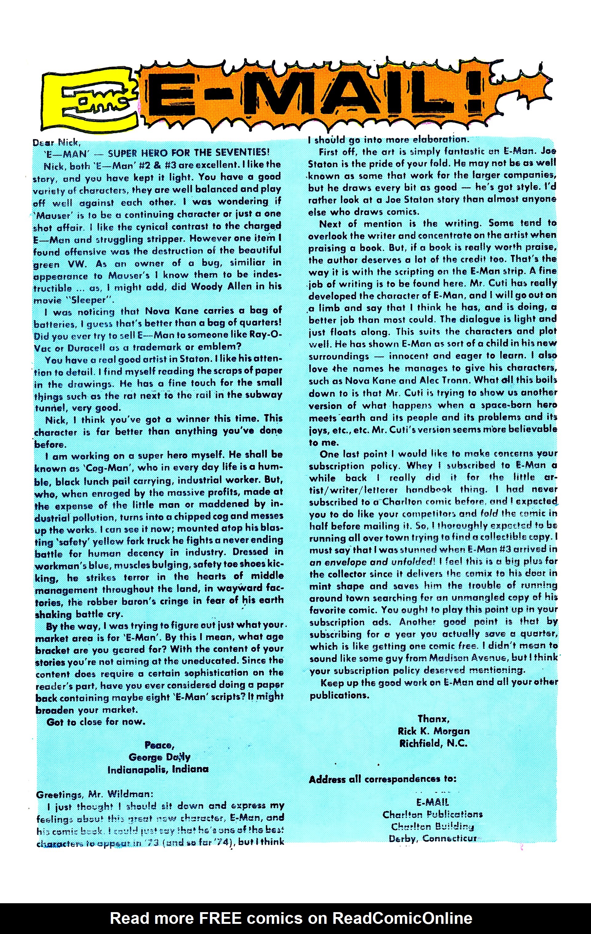 Read online E-Man (1973) comic -  Issue #5 - 22