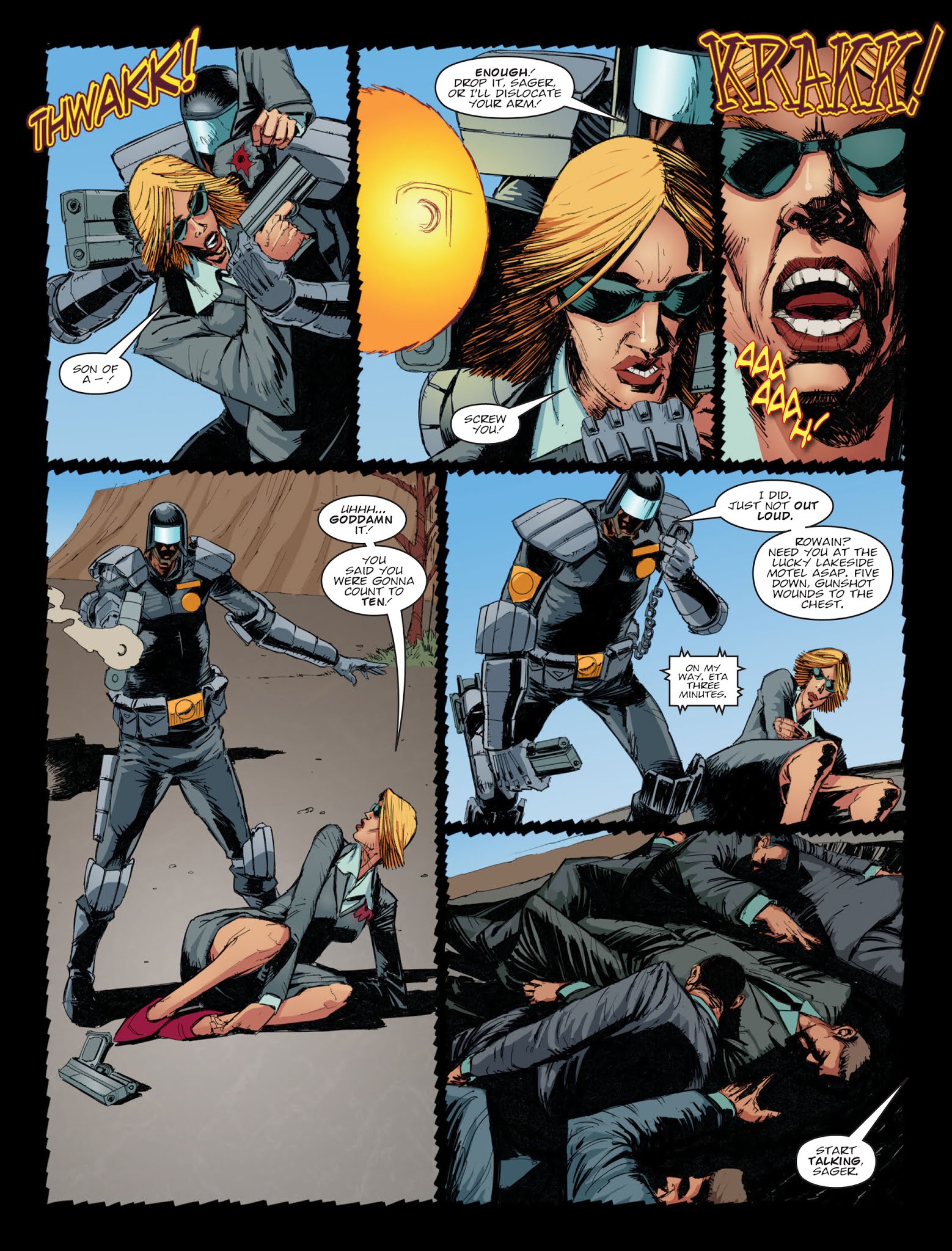 Read online 2000 AD comic -  Issue #2084 - 6