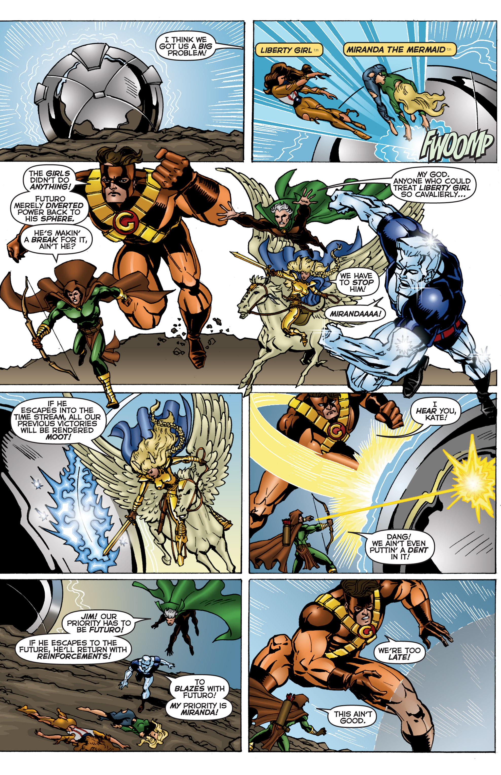 Read online Flare (2004) comic -  Issue #25 - 4