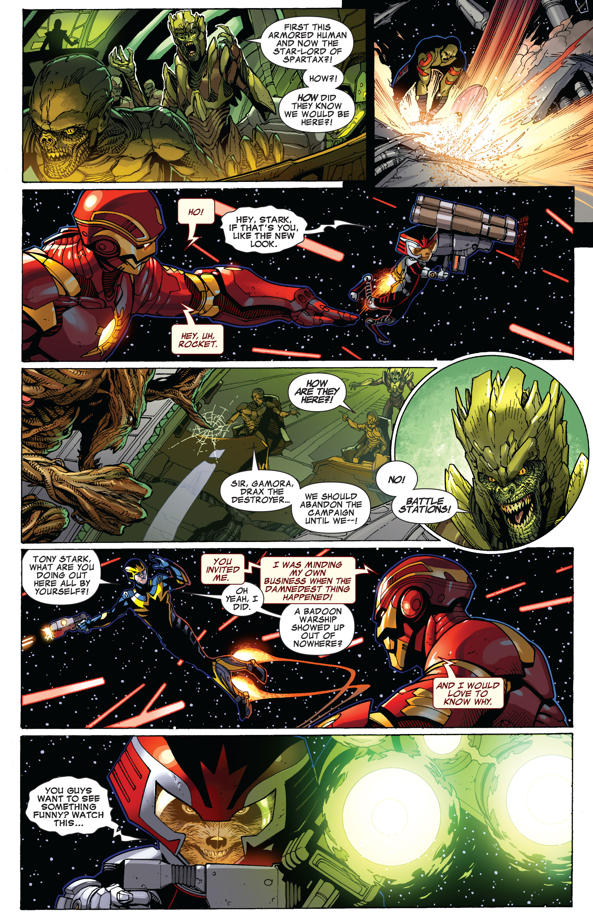 Read online Guardians of the Galaxy (2013) comic -  Issue #1 - 12