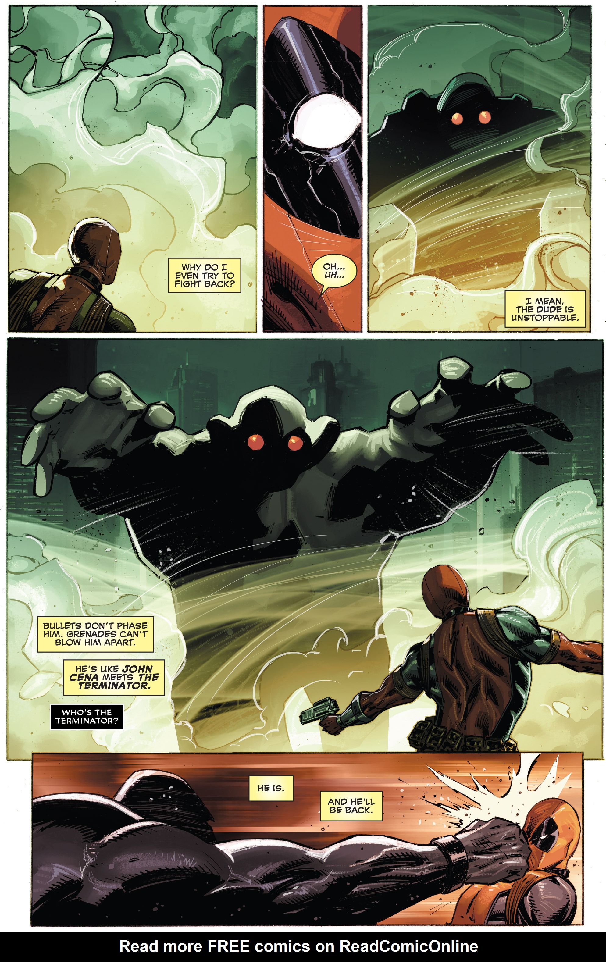 Read online Deadpool: Bad Blood comic -  Issue # Full - 14