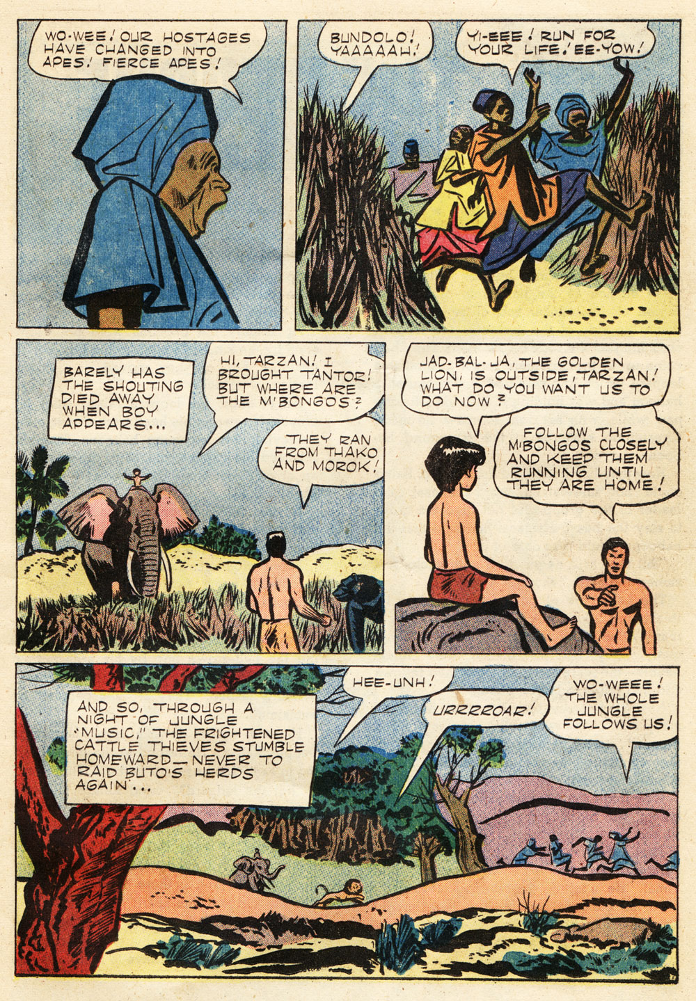 Read online Tarzan (1948) comic -  Issue #71 - 25
