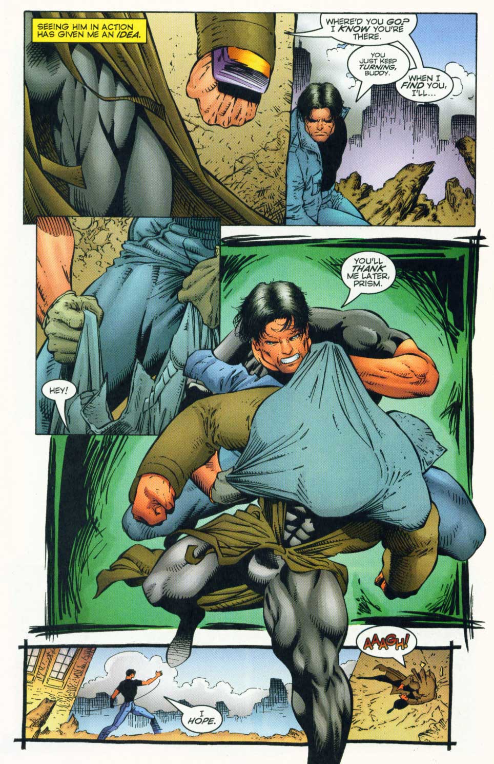 Read online Hazard comic -  Issue #7 - 9