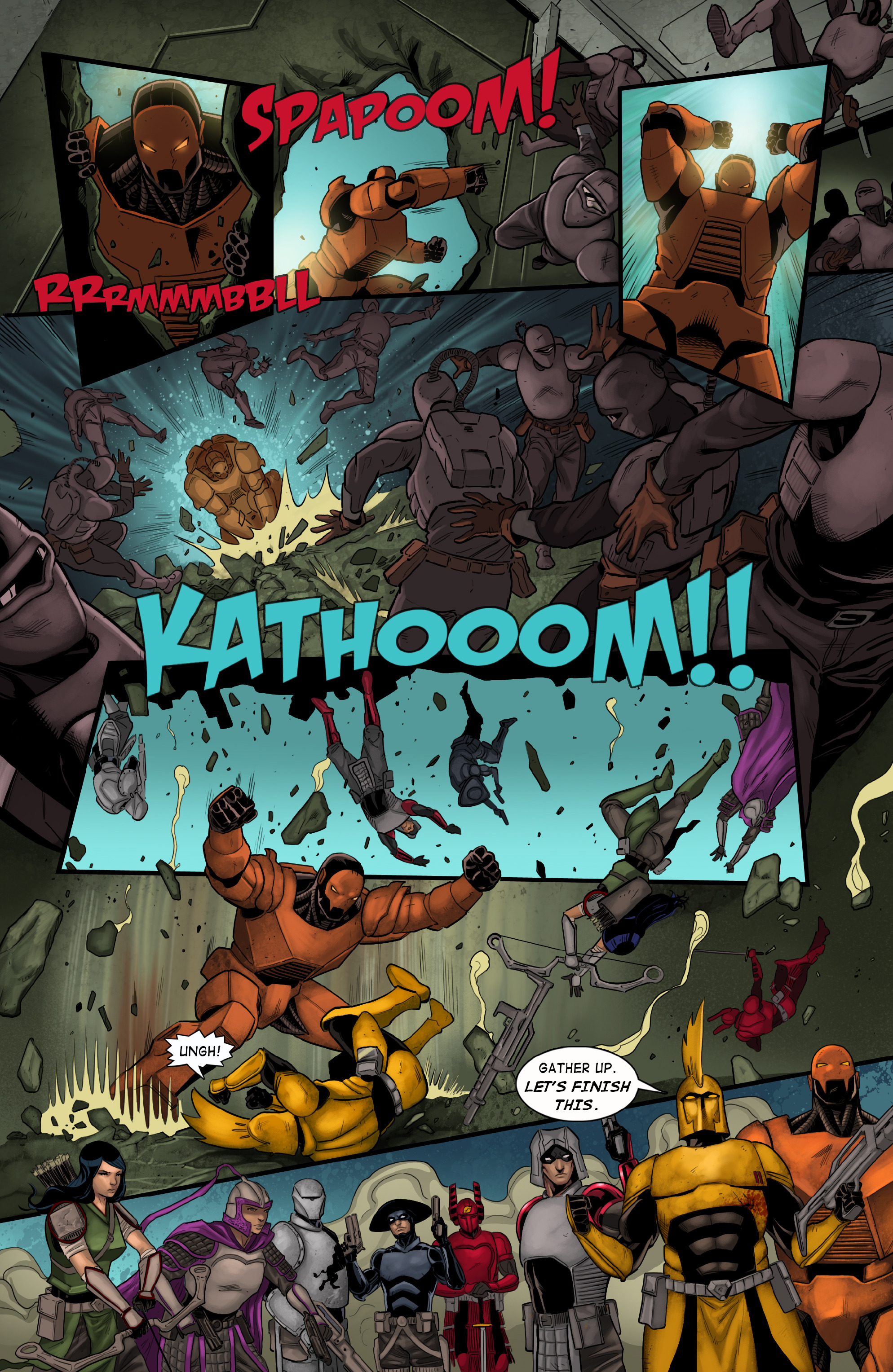 Read online The Heroes of Echo Company comic -  Issue #4 - 18