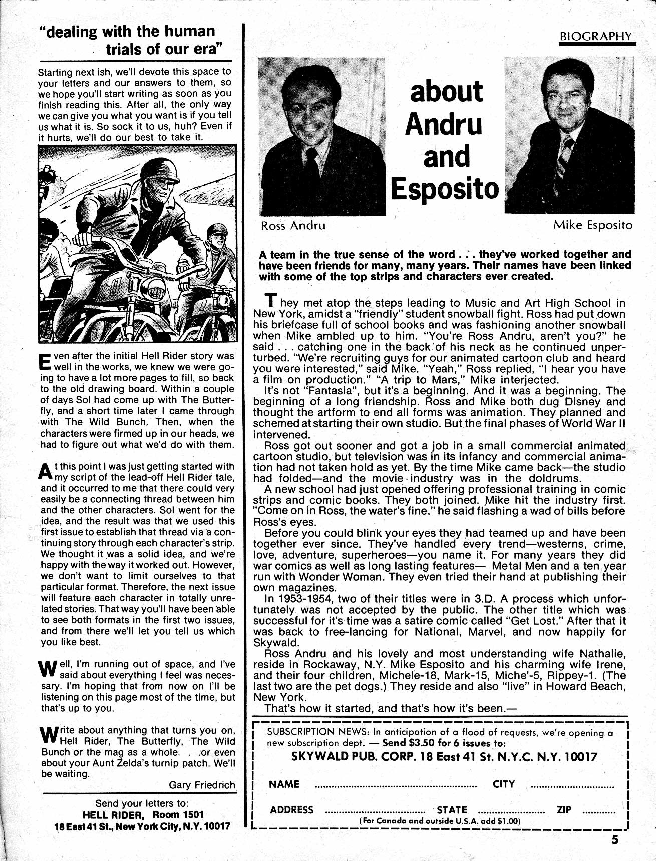 Read online Hell-Rider comic -  Issue #1 - 4