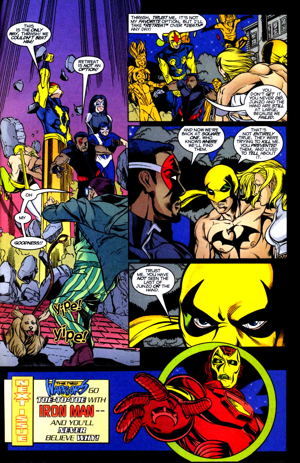 Read online New Warriors (1999) comic -  Issue #8 - 31