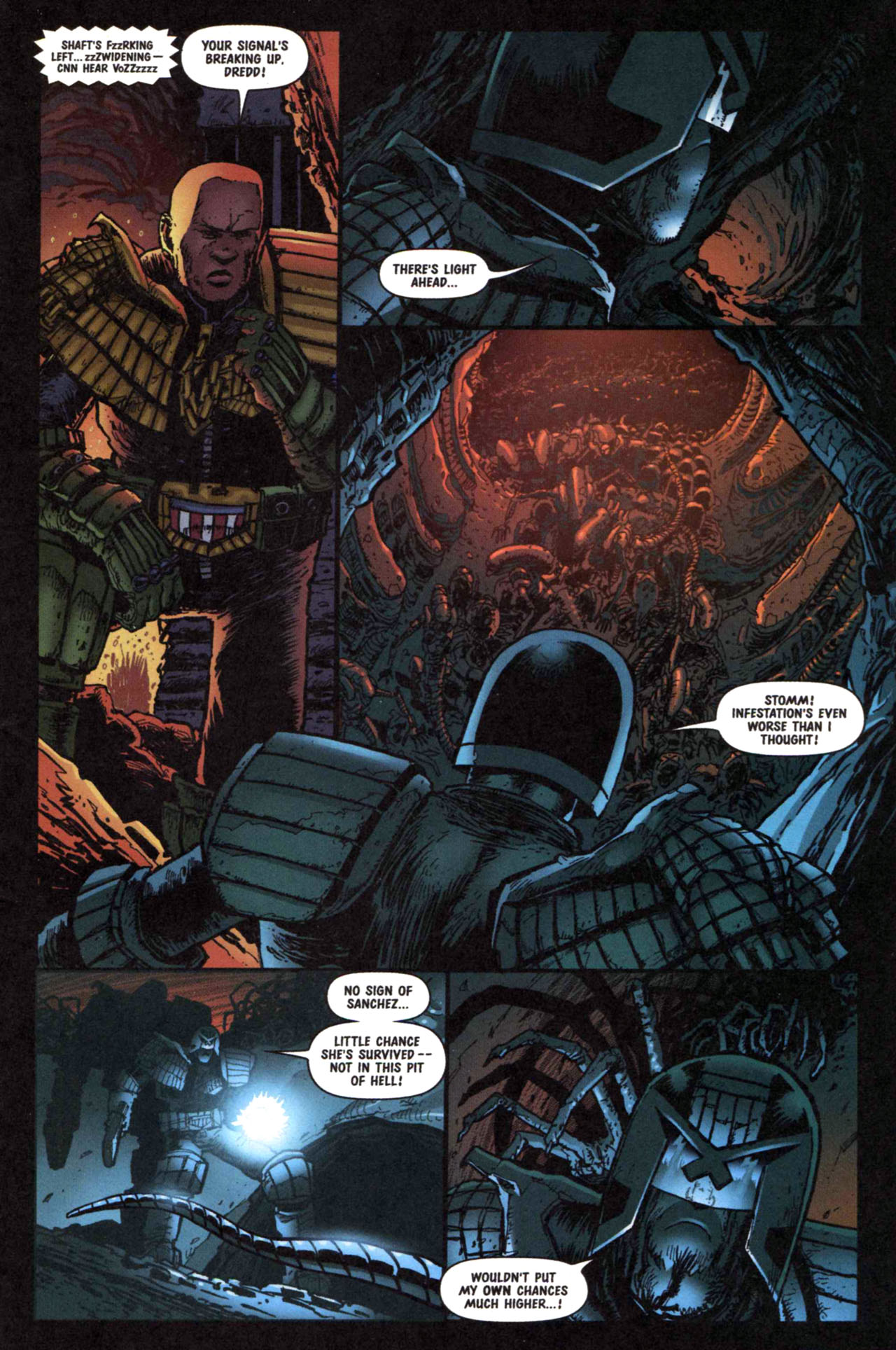 Read online Judge Dredd Vs. Aliens:  Incubus comic -  Issue #3 - 31