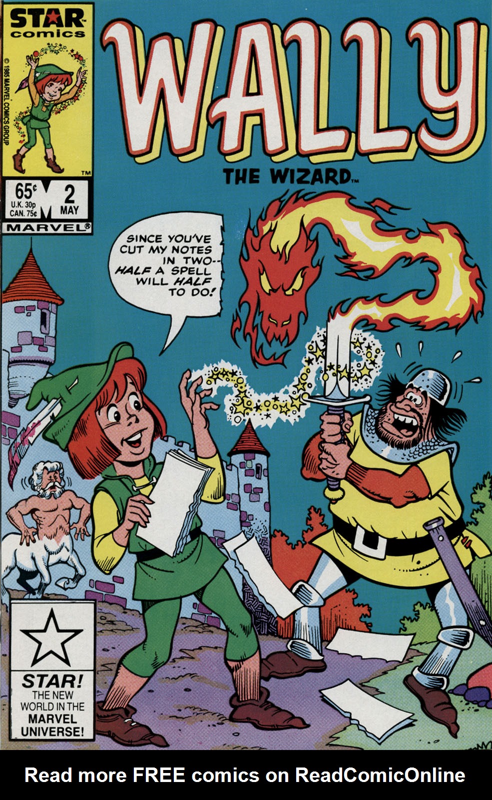 Read online Wally the Wizard comic -  Issue #2 - 1