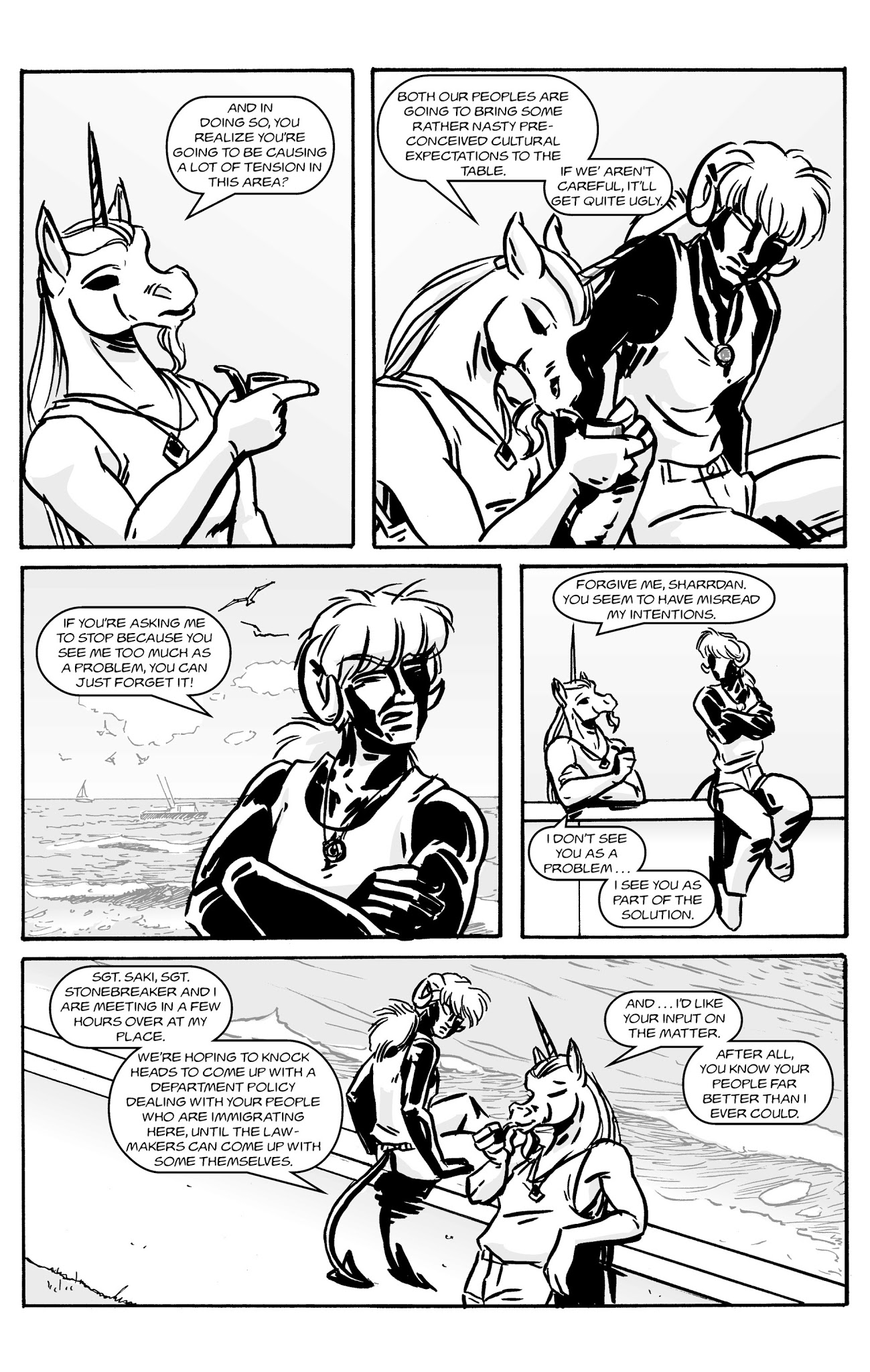 Read online Bureau of Mana Investigation comic -  Issue #8 - 28